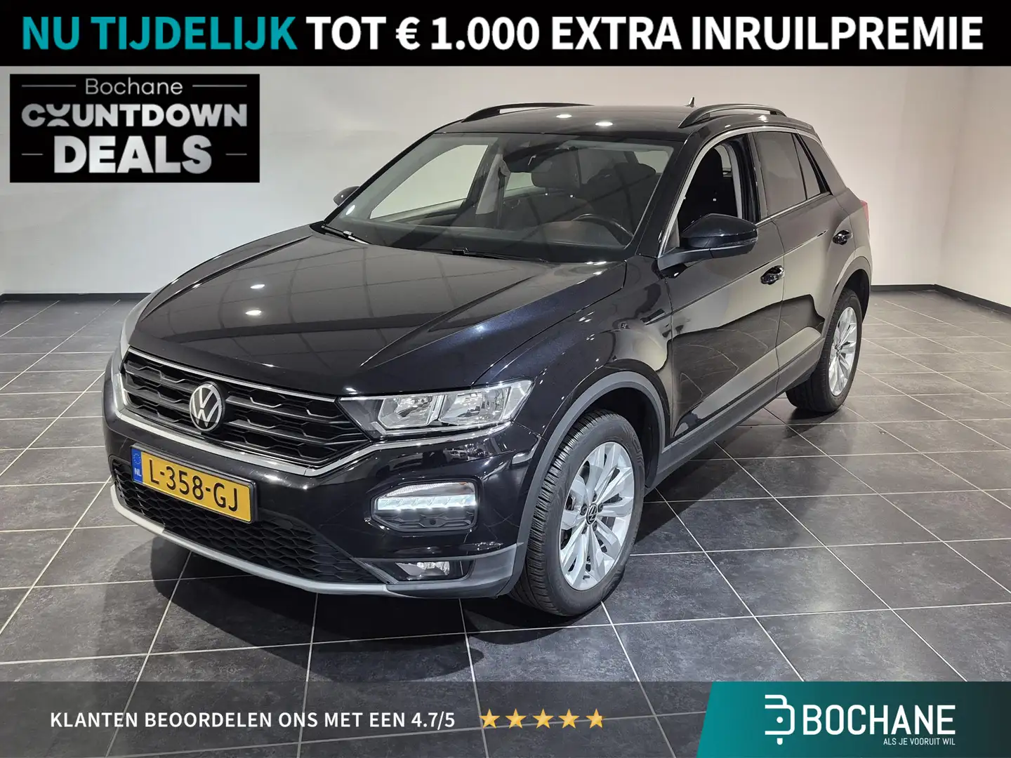 Volkswagen T-Roc 1.0 TSI Style | Navigate | Clima | Noir - 1