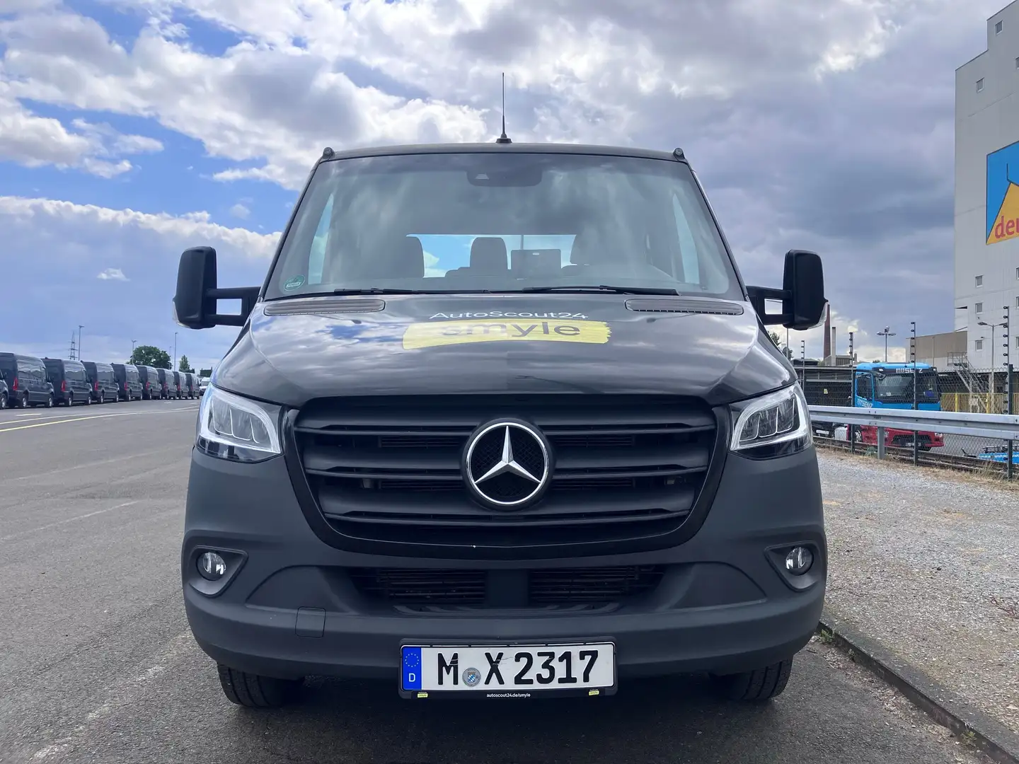 Mercedes-Benz Sprinter Sprinter III Autotransporter Abschleppwagen Grau - 2