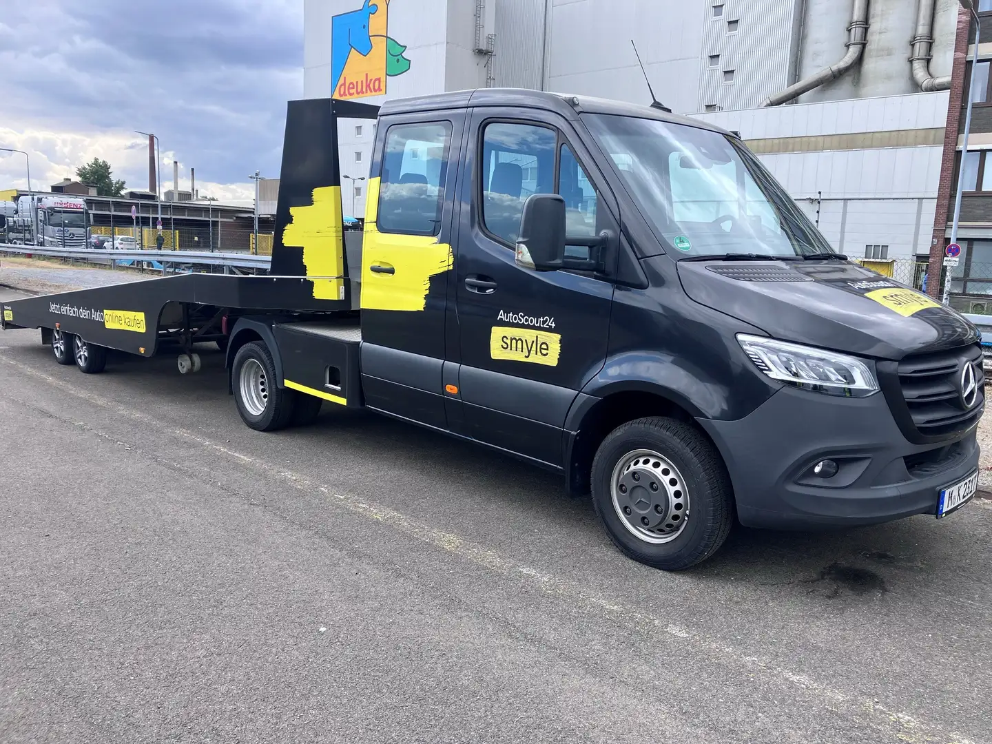 Mercedes-Benz Sprinter Sprinter III Autotransporter Abschleppwagen Grau - 1