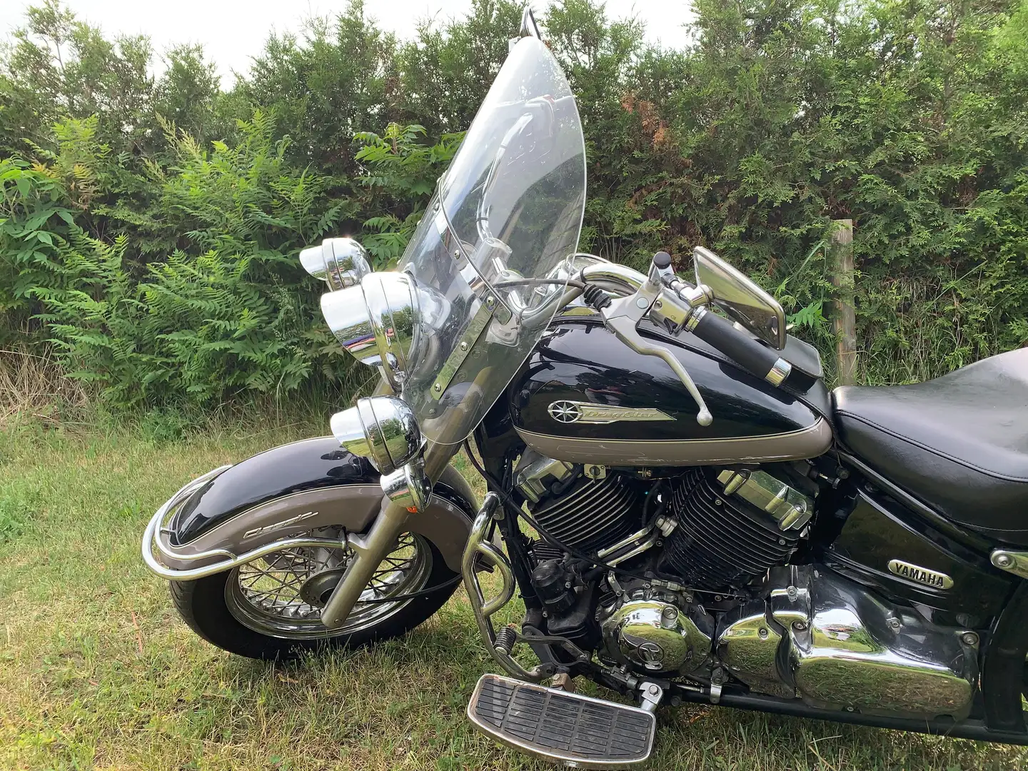 Yamaha XVS 650 Schwarz - 1