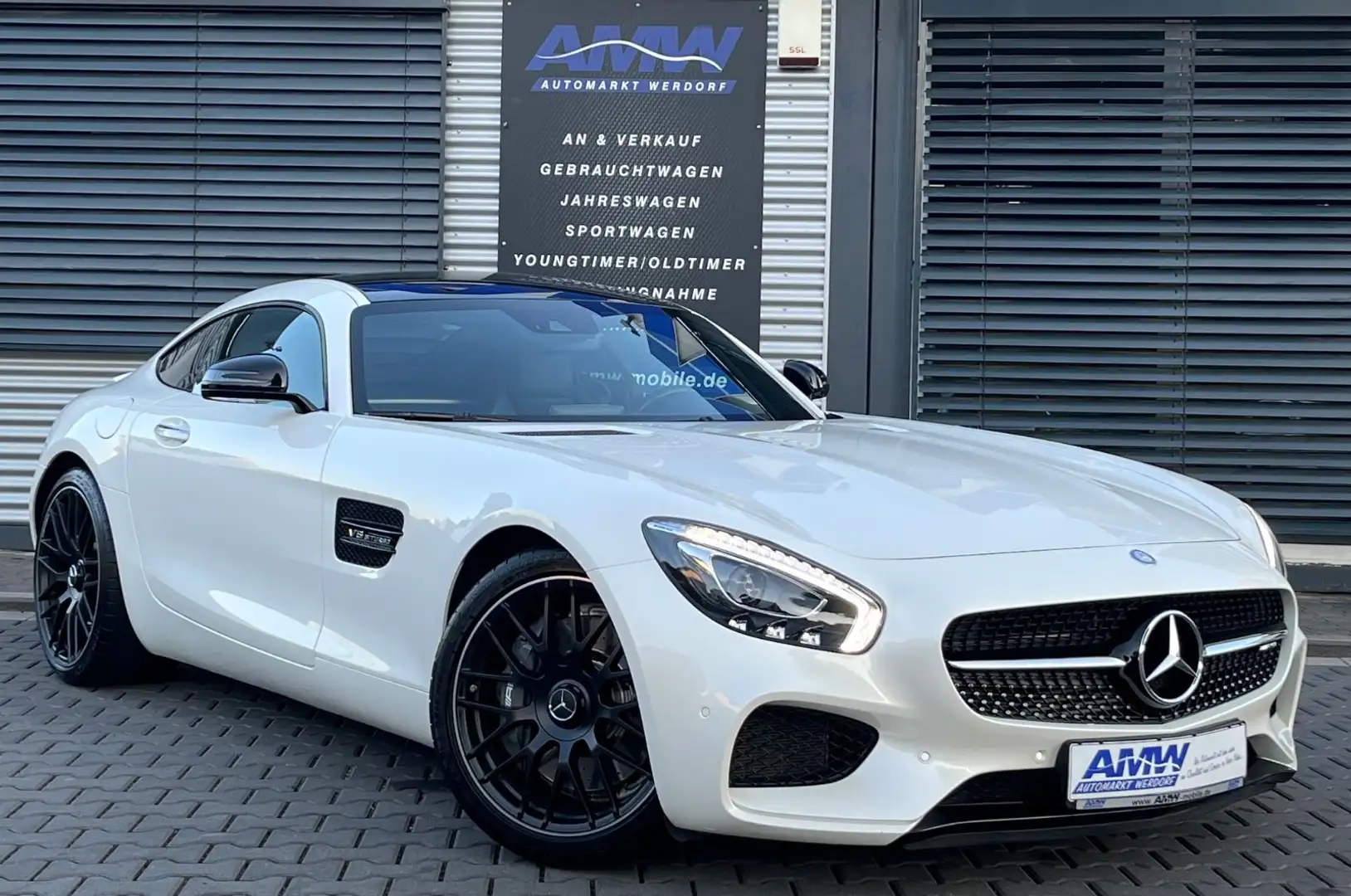 Mercedes-Benz AMG GT Coupe 7G-DCT*PANO*KAMERA*BURMESTER*NO-OPF Blanc - 1