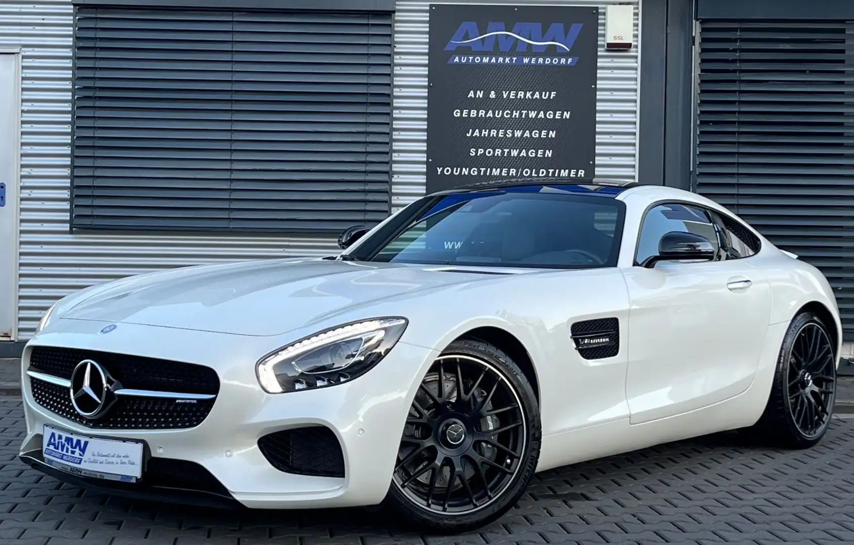 Mercedes-Benz AMG GT Coupe 7G-DCT*PANO*KAMERA*BURMESTER*NO-OPF Blanc - 2