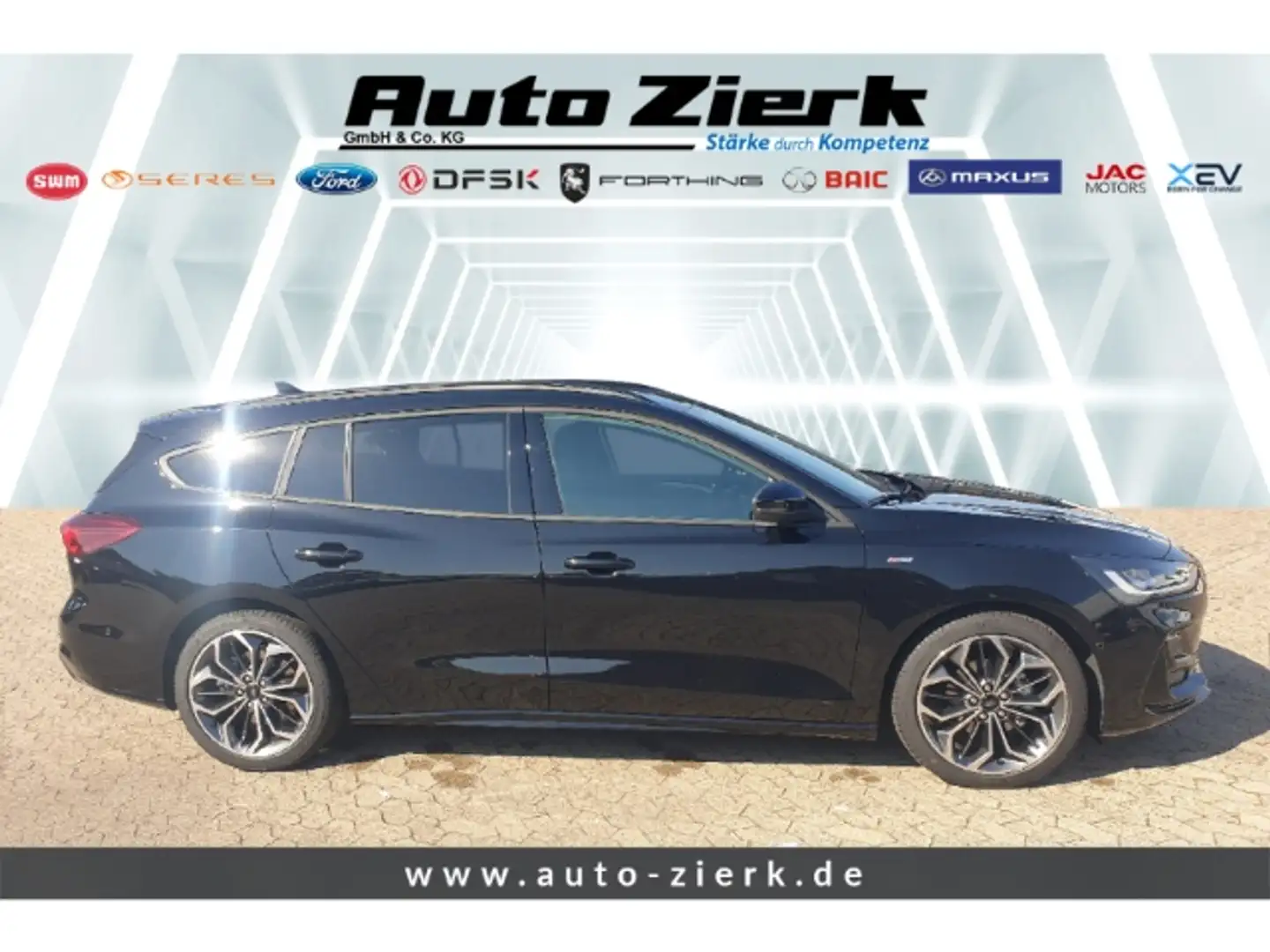 Ford Focus Turnier ST-Line X 1.0 EcoBoost Mild-Hybrid,HeadUp, Schwarz - 2