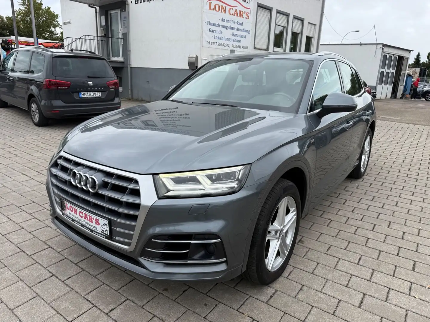 Audi Q5 50 TDI Quattro Sline/Kamera/LED/Totw/Alcantar Grijs - 1
