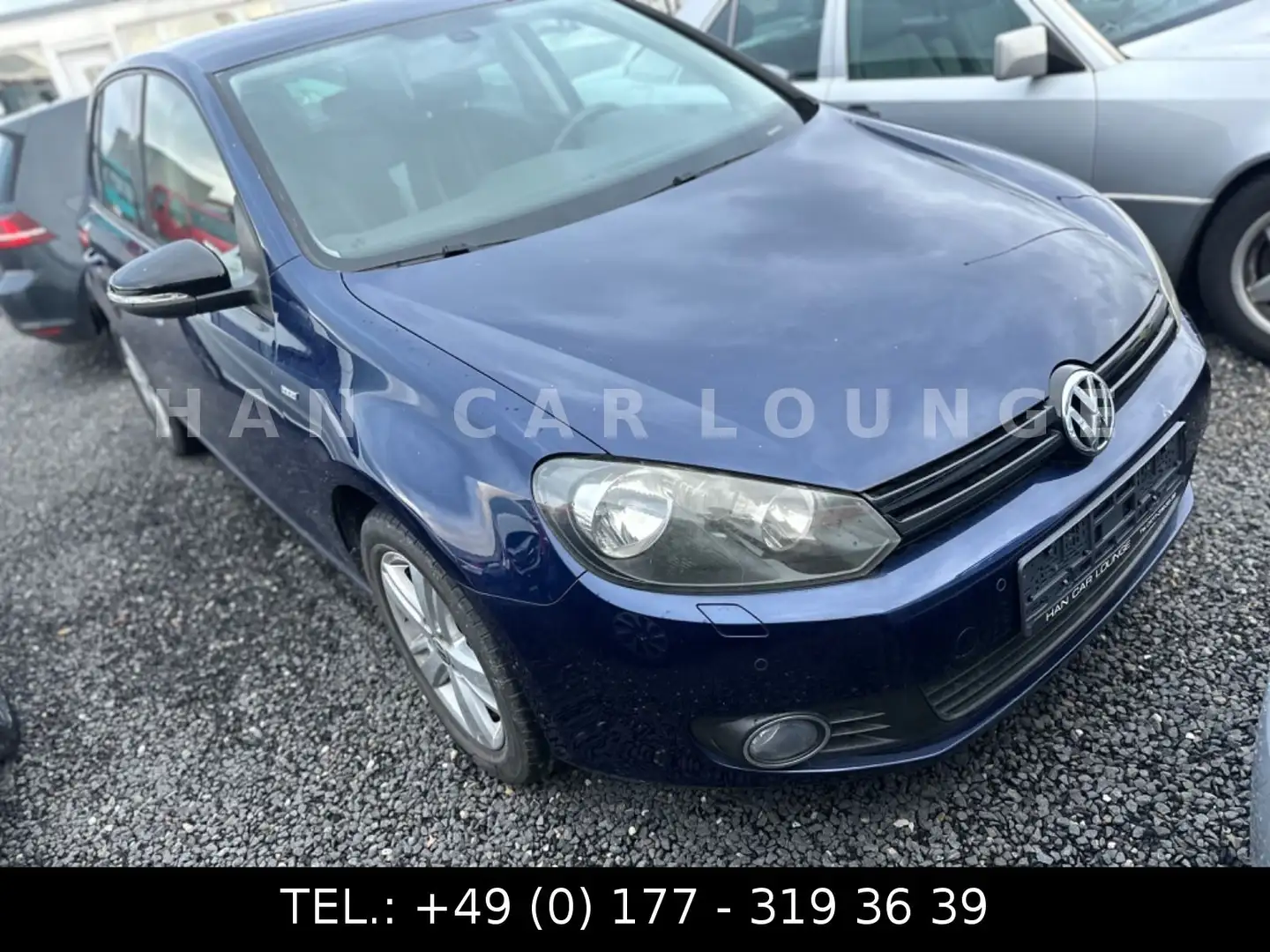 Volkswagen Golf VI 1.6 TDI Match*ALUFELGEN*SITZHZ*ISOFIX* Azul - 2