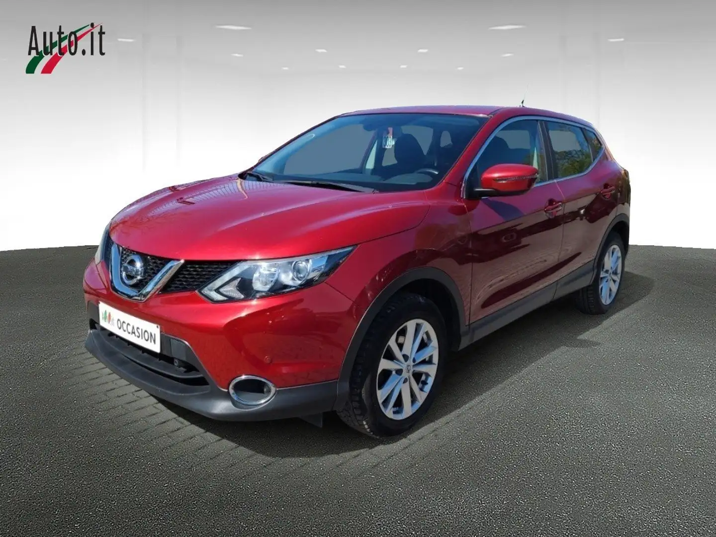 Nissan Qashqai 1.2 DIG-T 2WD Acenta Rood - 1