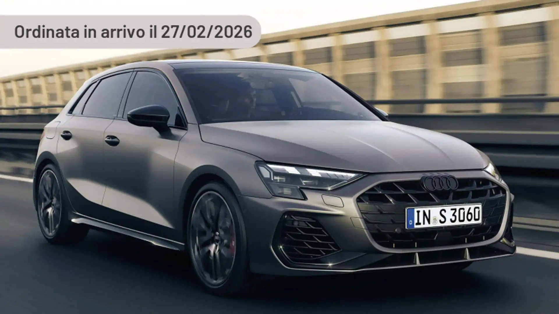 Audi S3 S3 SPB TFSI quattro S tronic Argento - 2