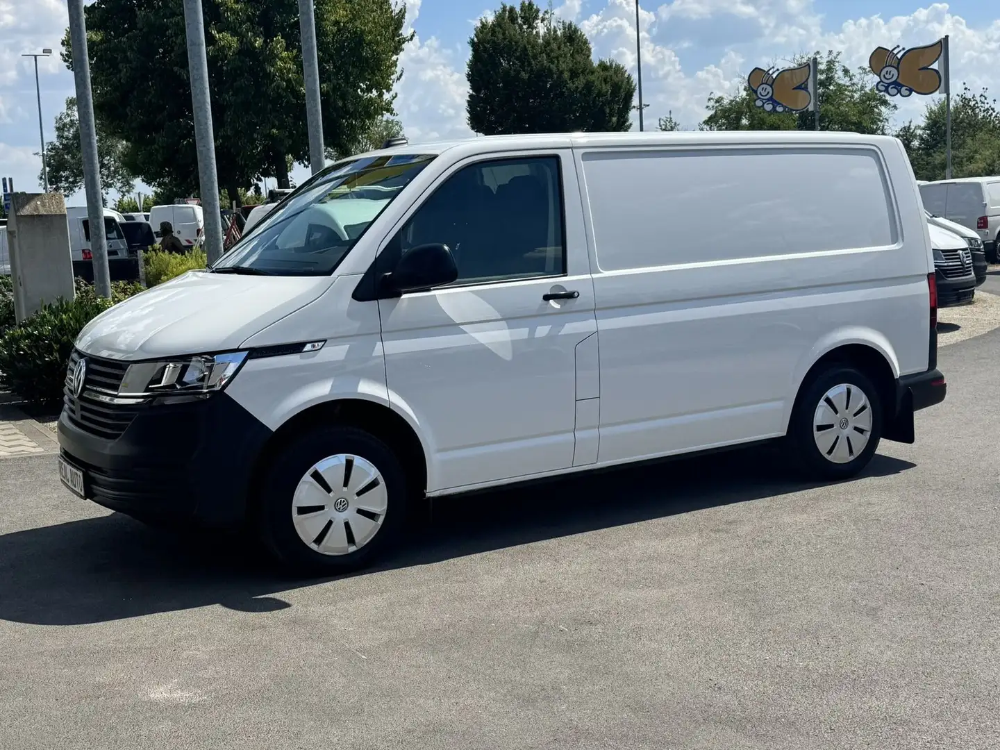 Volkswagen T6 Transporter 6.1 Kasten 2.0TDI Klima*Werkstatt Blanc - 2
