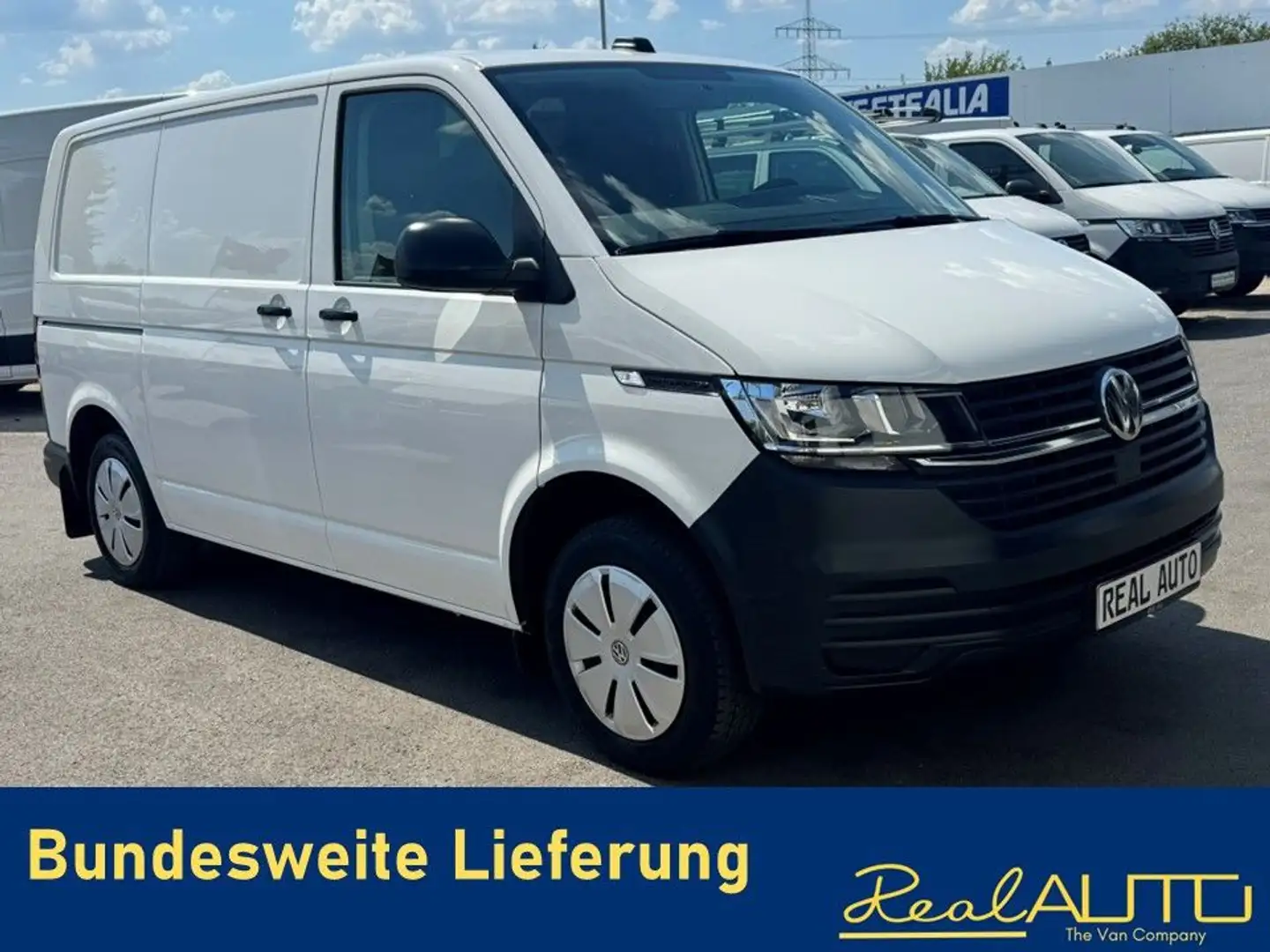 Volkswagen T6 Transporter 6.1 Kasten 2.0TDI Klima*Werkstatt Blanc - 1
