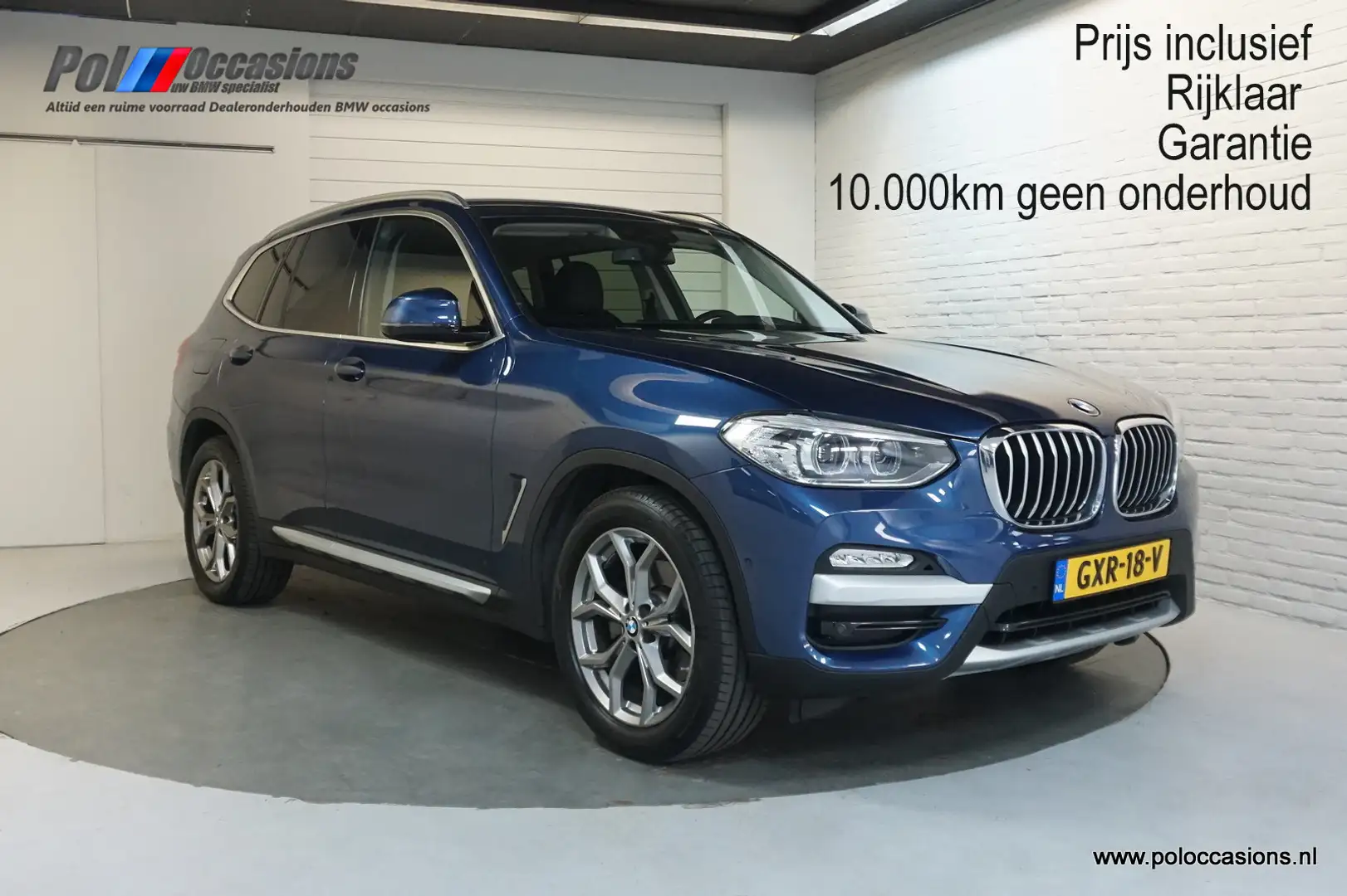 BMW X3 xDrive20i Dealerauto | Leer | Sportinterieur | 19 Bleu - 1