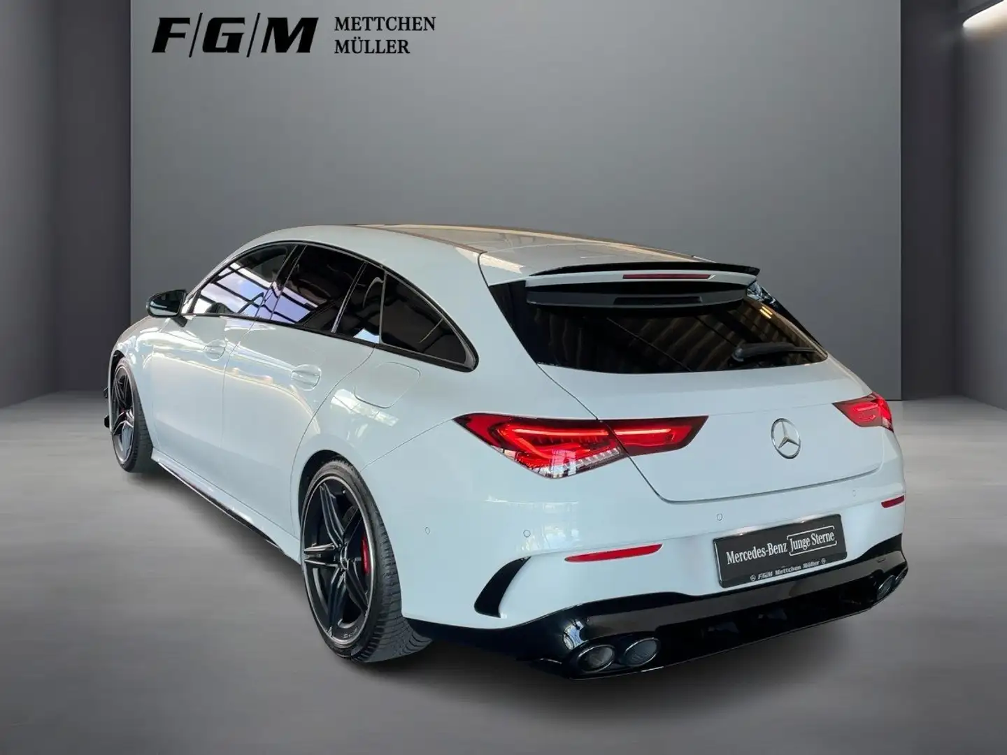 Mercedes-Benz CLA 45 AMG SB 4Matic Burm|S-Dach|TWA|360|Night Bianco - 2