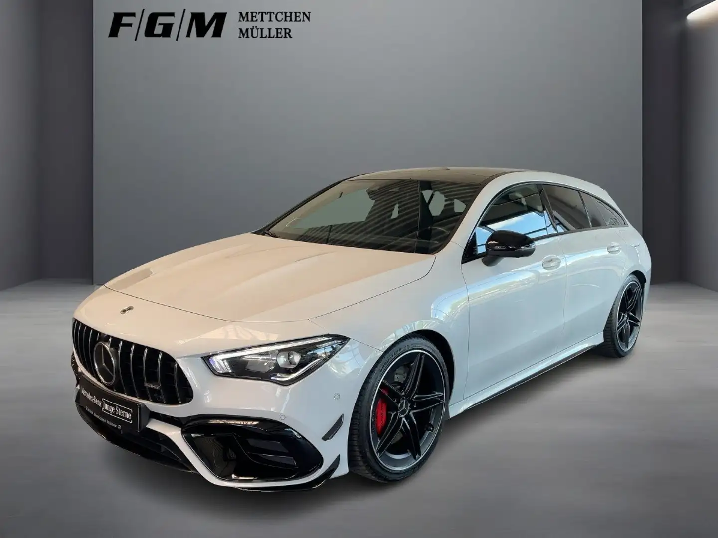 Mercedes-Benz CLA 45 AMG SB 4Matic Burm|S-Dach|TWA|360|Night Bianco - 1