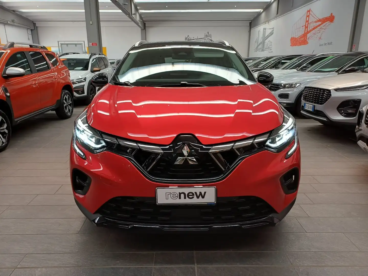 Mitsubishi ASX Intense 1.3 Mhev 158cv DCT GARANZIA sc. 05/2029 Rojo - 2