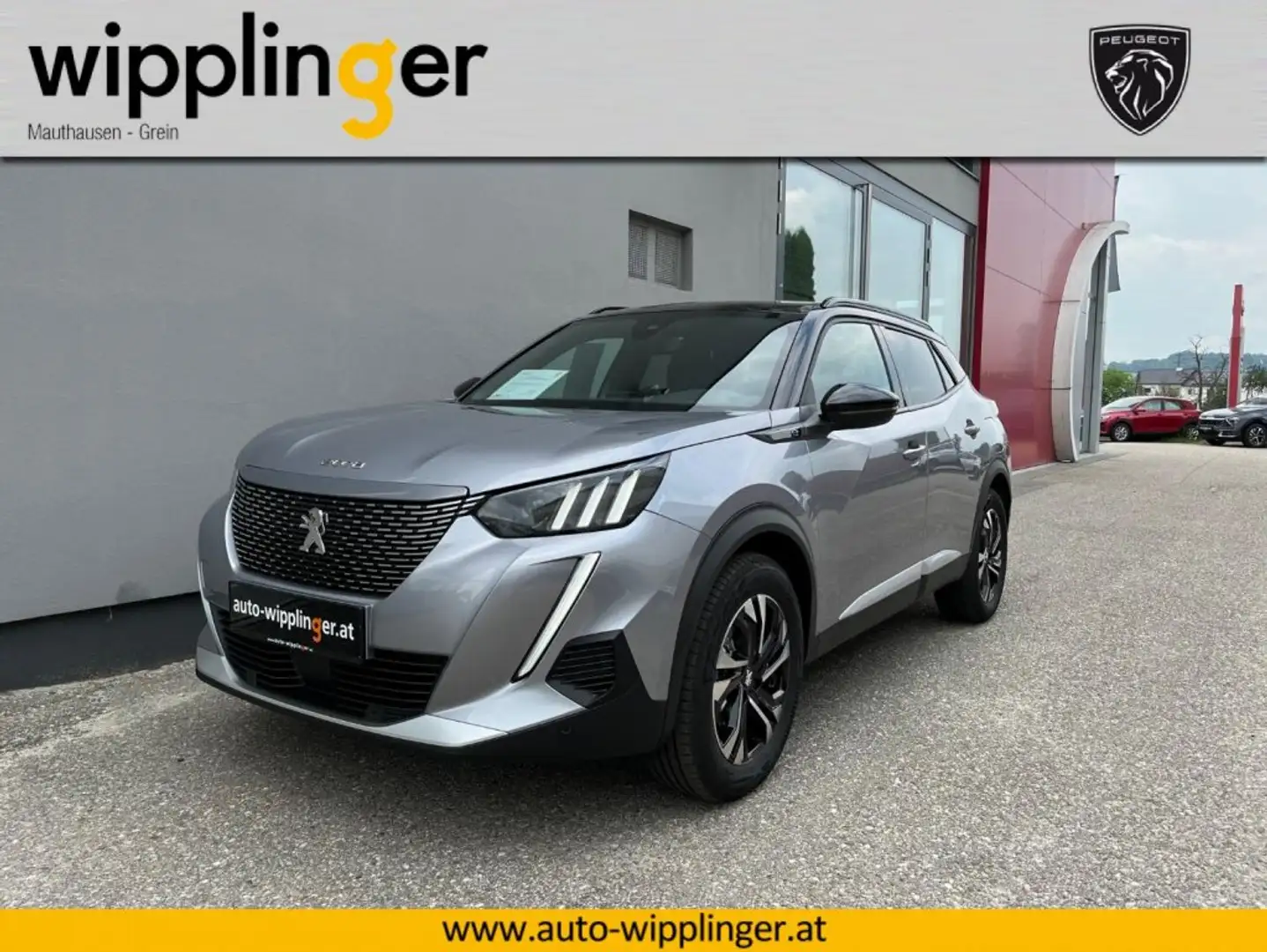 Peugeot 2008 E-2008 GT 136PS Elektro 3-phasig LP € 48.964,- Grau - 1