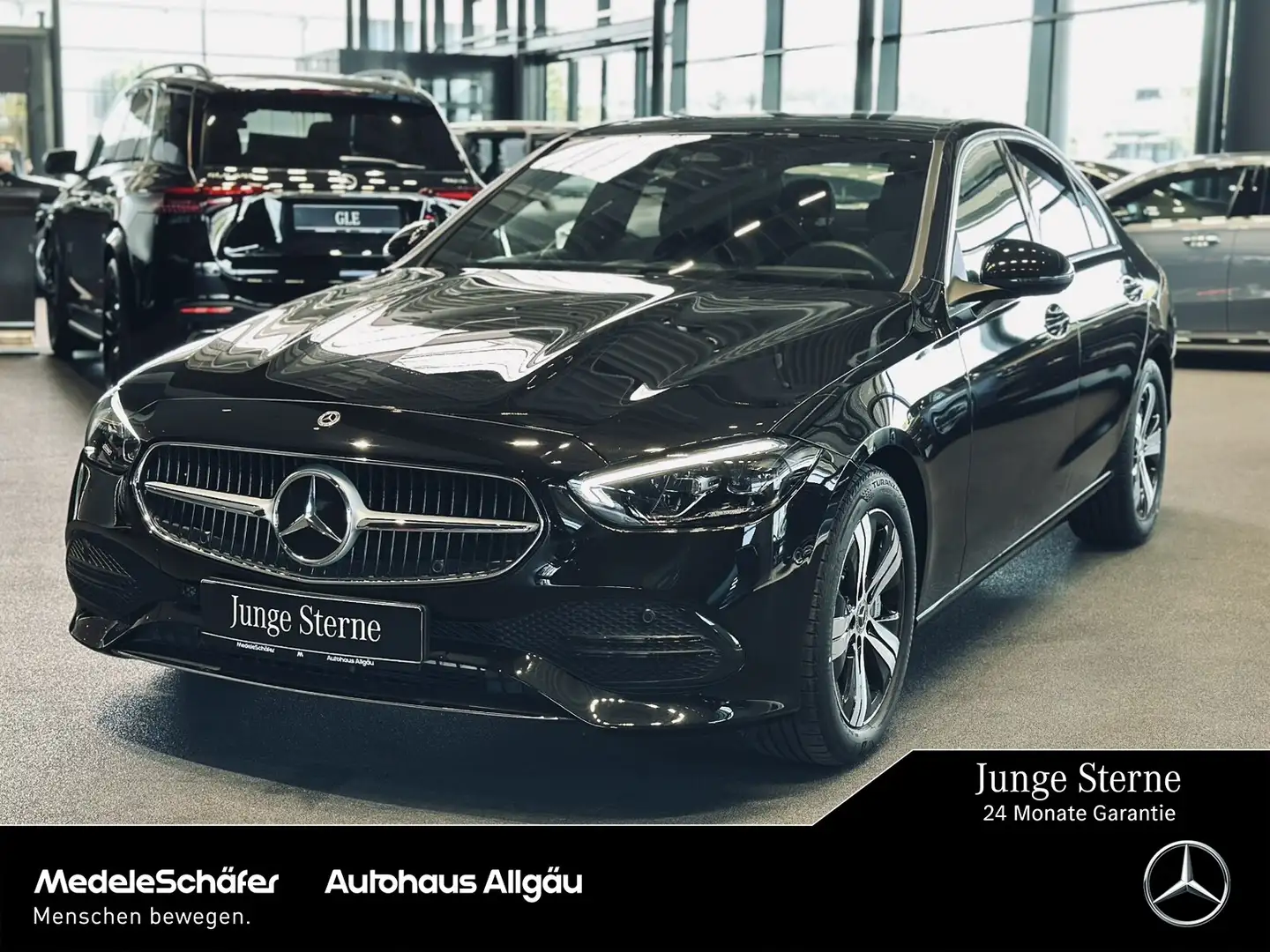 Mercedes-Benz C 200 C 200 Avantgarde PanoSD Kamera WD-Glas-dunkel LED Schwarz - 1