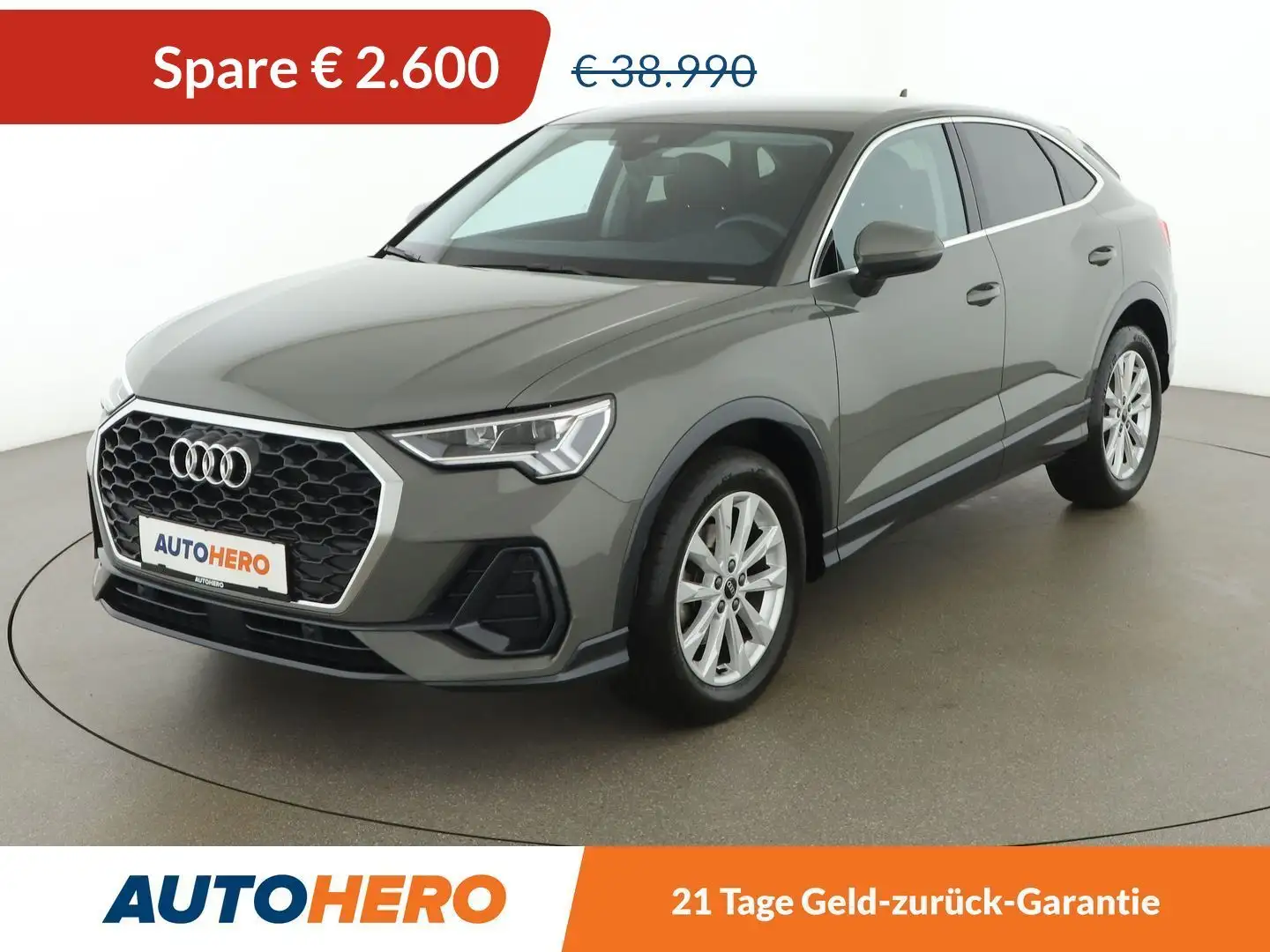 Audi Q3 35 TFSI Aut. *LED*ACC*NAVI*CAM*SPUR*SHZ*AHECK* Grau - 1