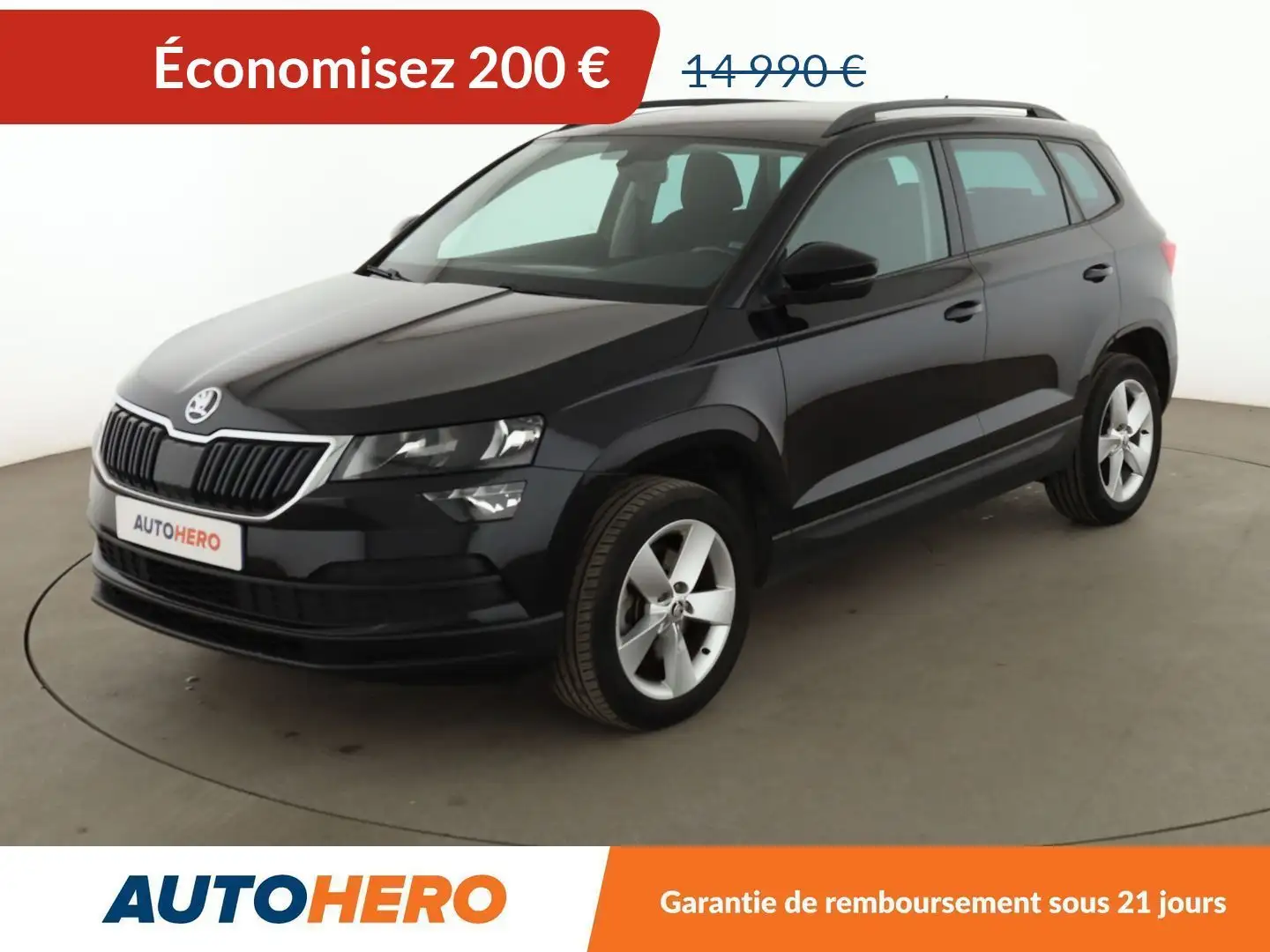 Skoda Karoq 1.0 TSI Ambition DSG7 Noir - 1