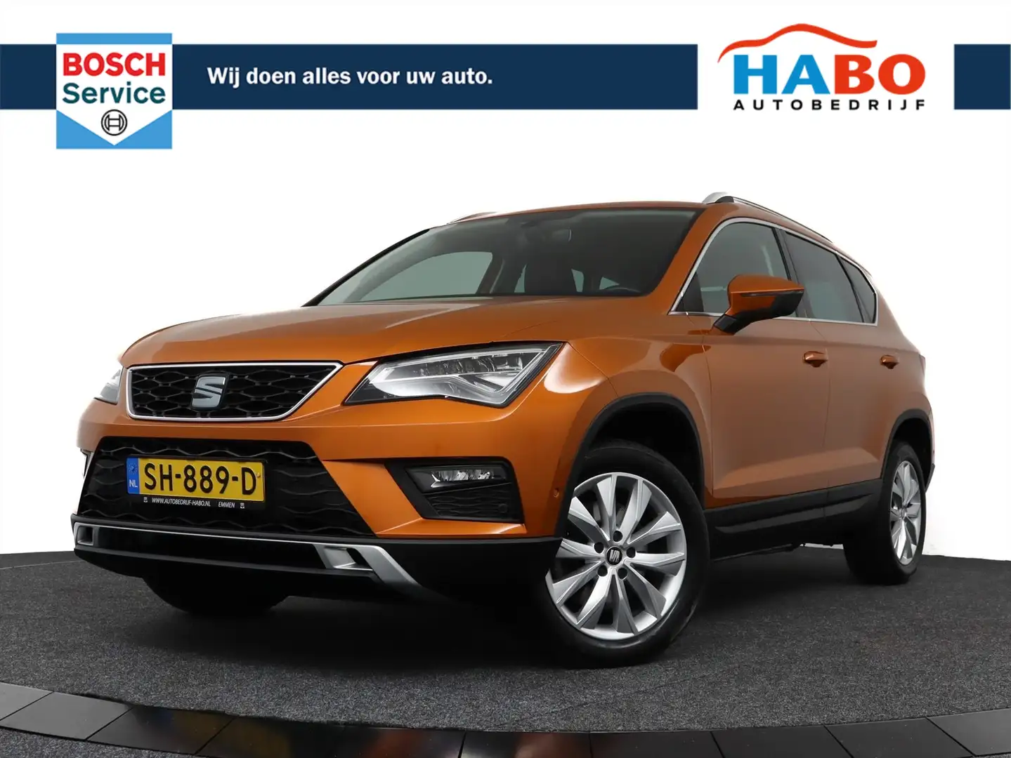 SEAT Ateca 1.0 ECO-TSI LIMITED EDITION ECC/CRUISE/NAV/CAMERA/ Arancione - 1