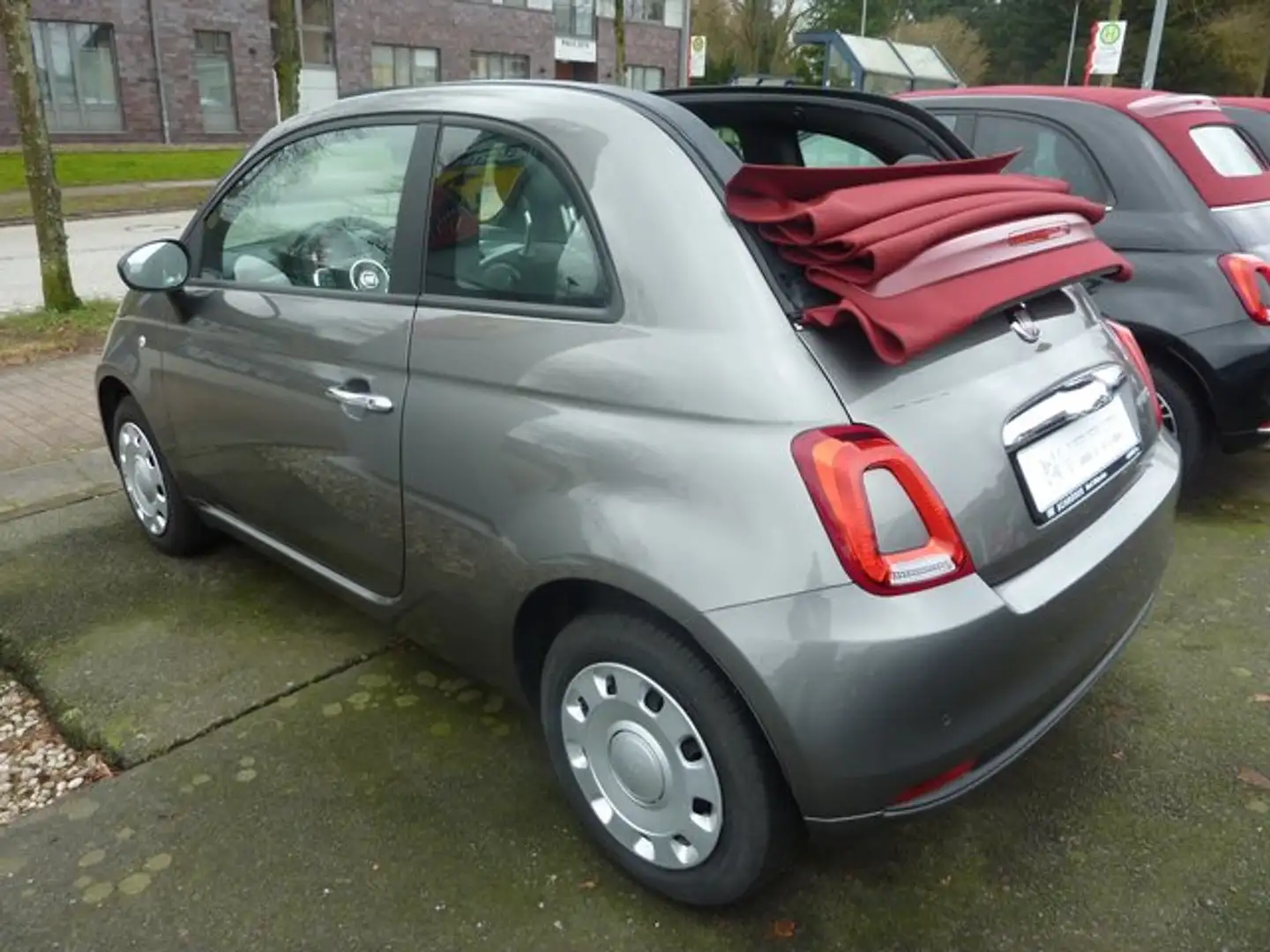 Fiat 500C Cabrio 1,0 GSE 51kW (70 PS) PDC Navi Klimaautomati Grau - 1