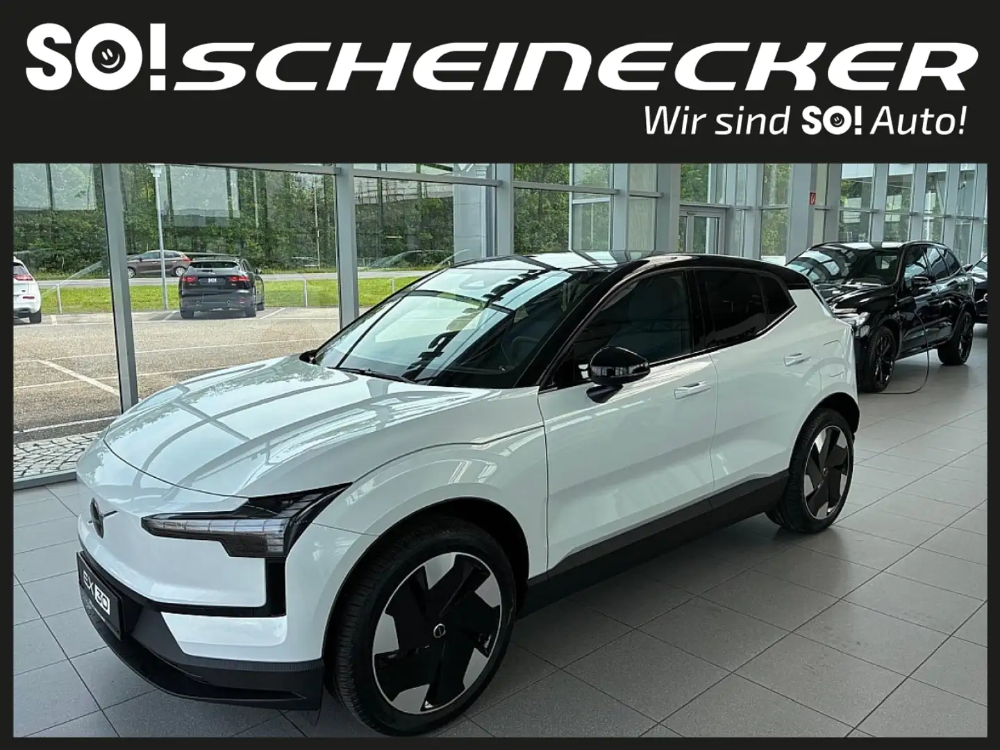 Volvo EX30 Single Motor Extended Range 69kWh Plus Blanc - 2