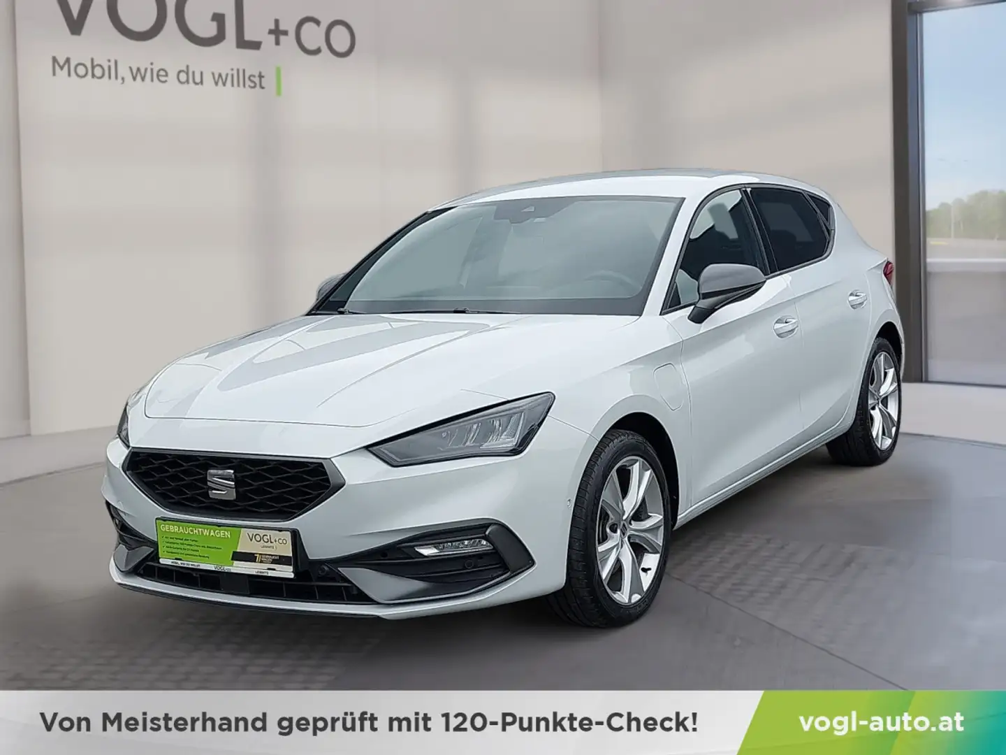 SEAT Leon e-Hybrid FR eHybrid 204 DSG Blanc - 1