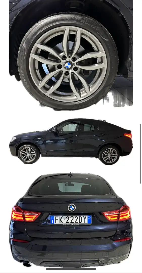 BMW X4 xdrive20d Msport auto Blue - 2