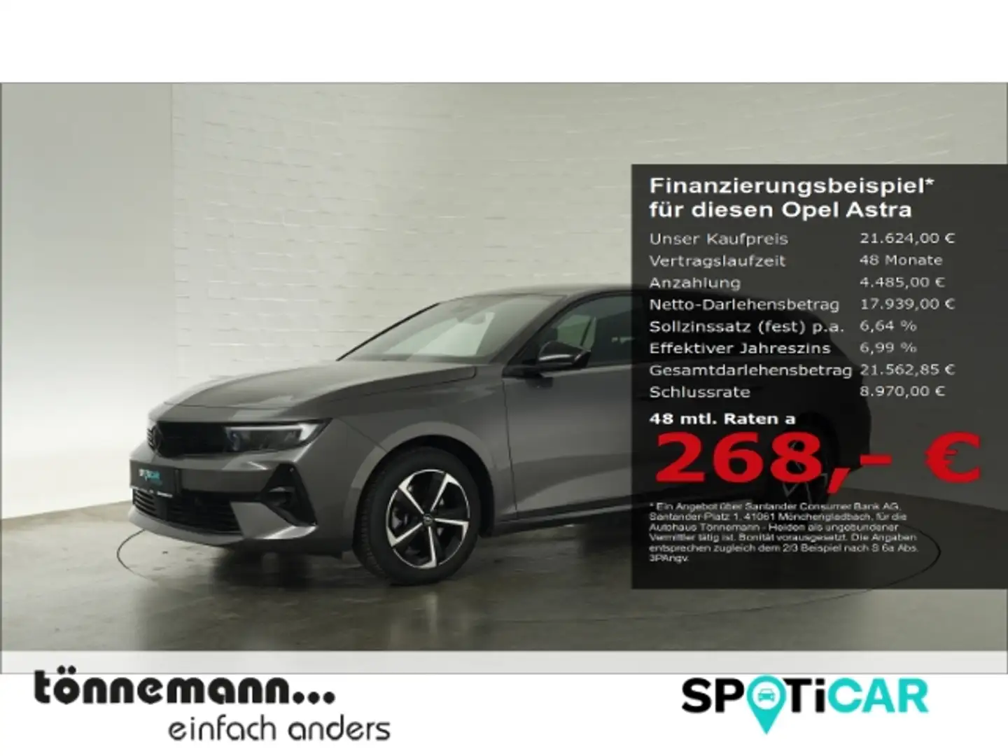 Opel Astra L ST GS+LED+NAVI+360 GRAD KAMERA+SITZ-/LENKRADHEIZ Gris - 1