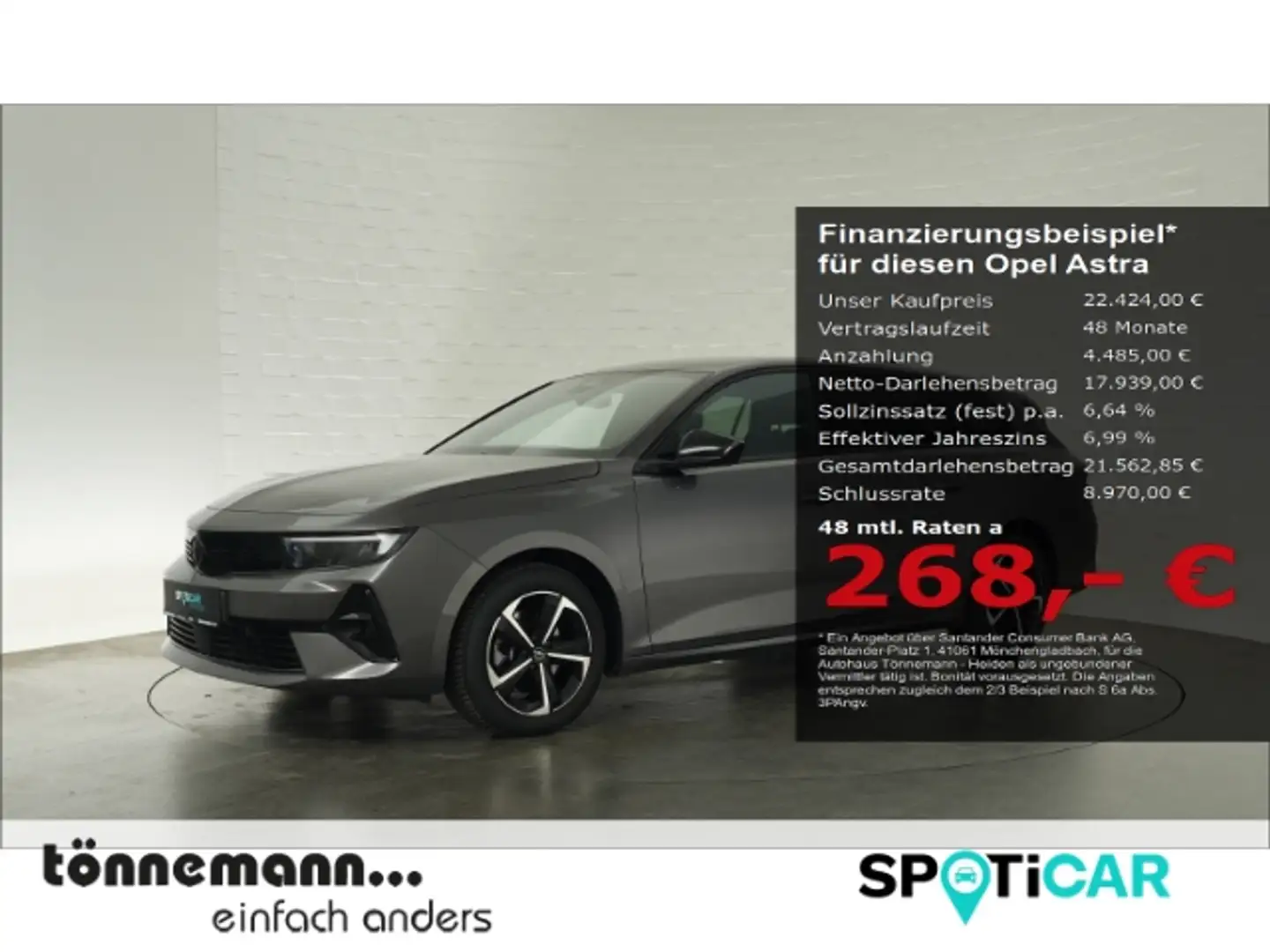 Opel Astra L ST GS+LED+NAVI+360 GRAD KAMERA+SITZ-/LENKRADHEIZ Grau - 1