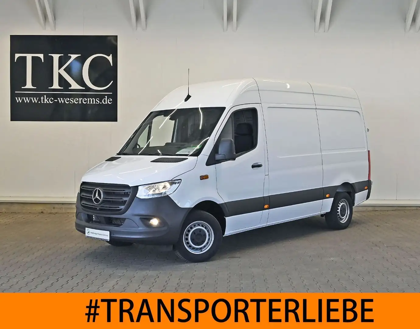 Mercedes-Benz Sprinter 317 CDI/36 L2H2 9G-Tronic AHK A/C #T184 Weiß - 1