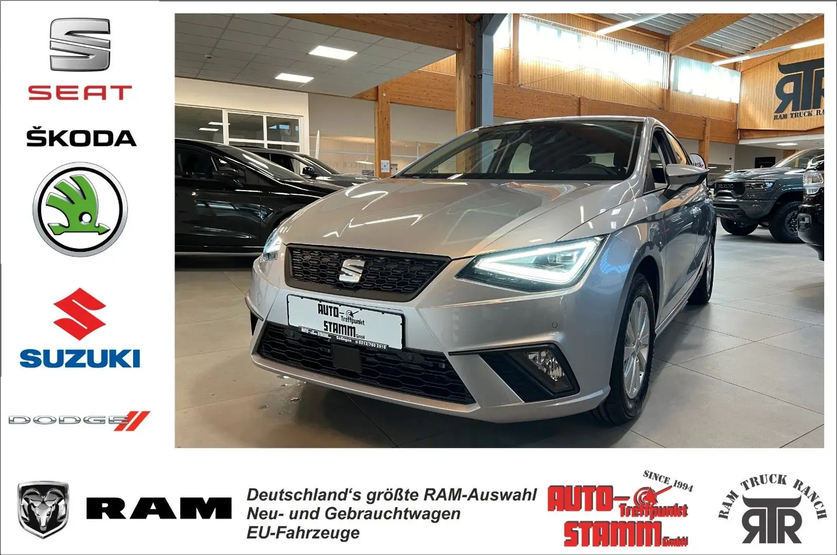 SEAT Ibiza 1.0 TSI Style Silber - 1