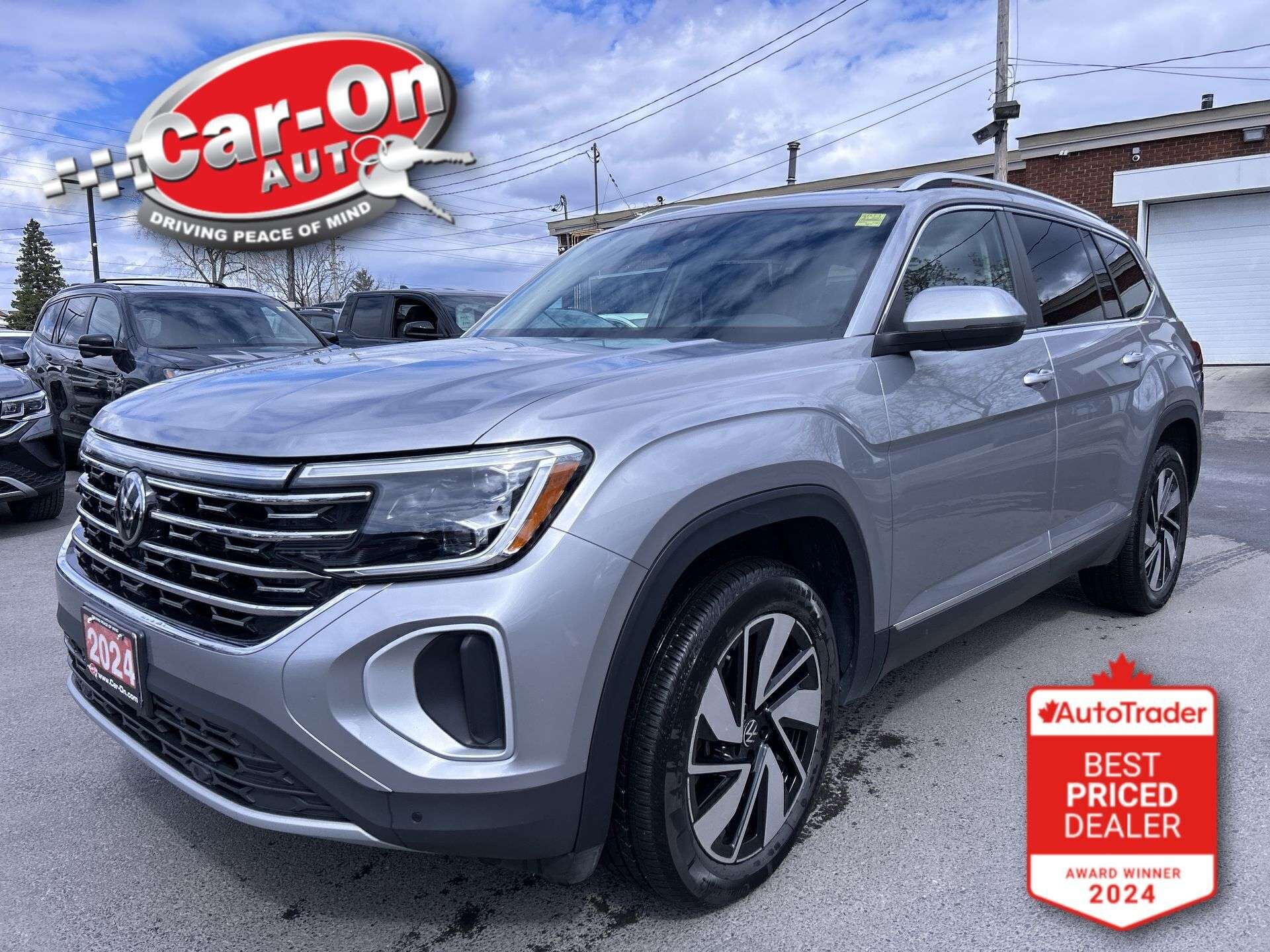 Silver 2024 Volkswagen Atlas Automatic