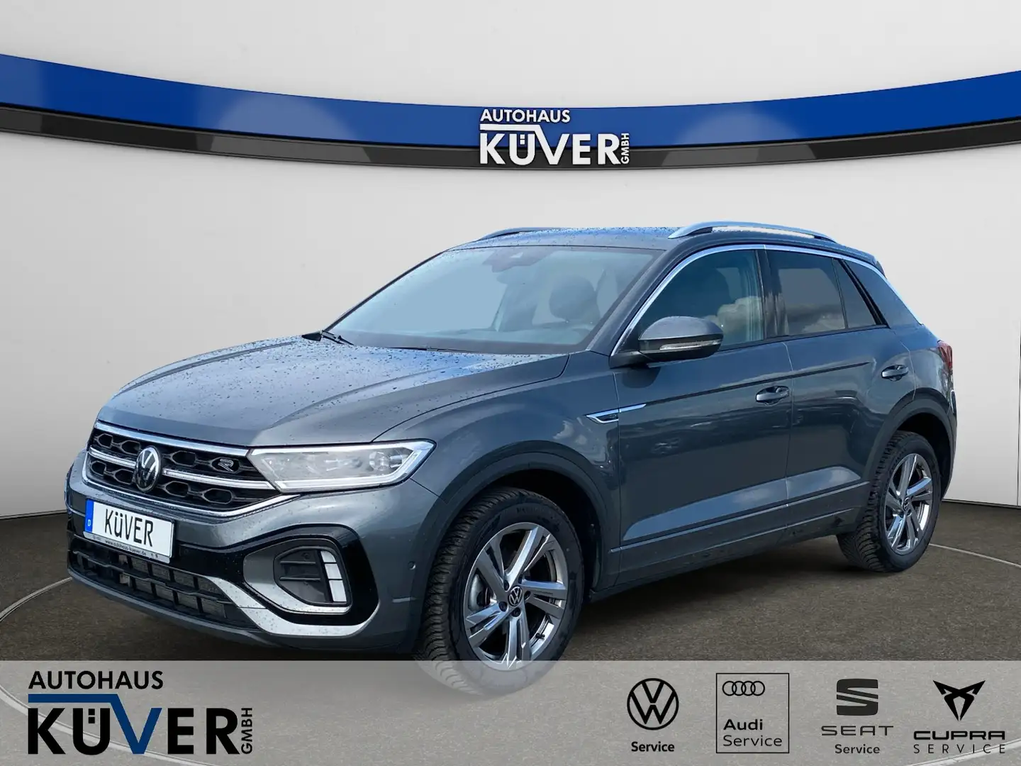 Volkswagen T-Roc R-Line 1,5 TSI DSG Navi+ACC+Matrix+17´´ Grau - 1