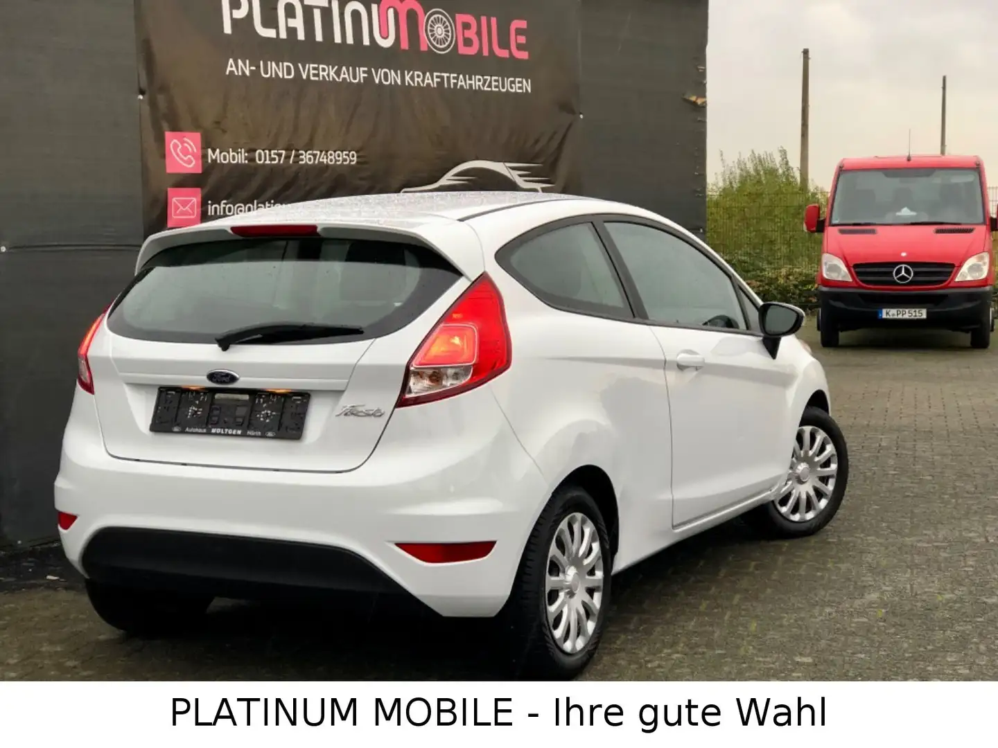 Ford Fiesta 4-Zylinder *LED* TÜV + Inspektion NEU Weiß - 2