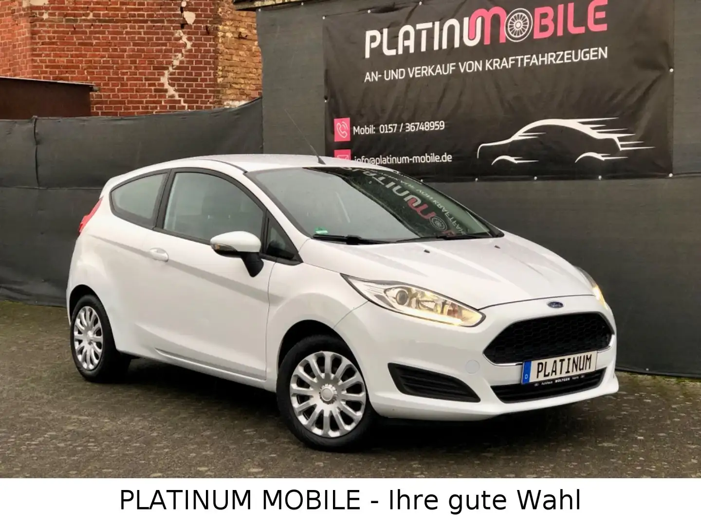 Ford Fiesta 4-Zylinder *LED* TÜV + Inspektion NEU Weiß - 1