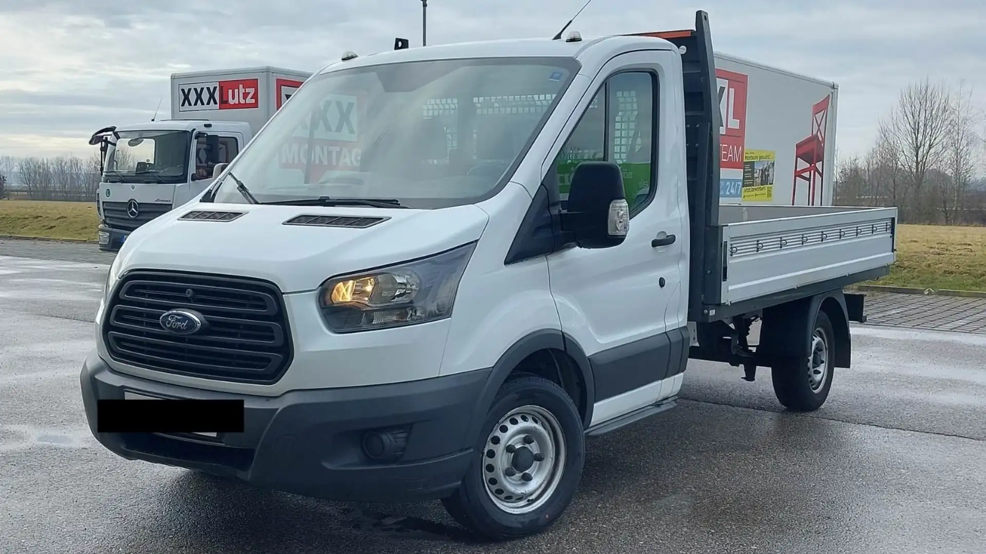 Ford Transit Pritsche 310 L2 Einzelkabine *TOP*119TKM Weiß - 1