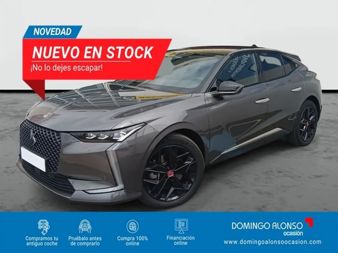 DS Automobiles DS 4 E-Tense Performance Line Aut. 225 Gris - 1