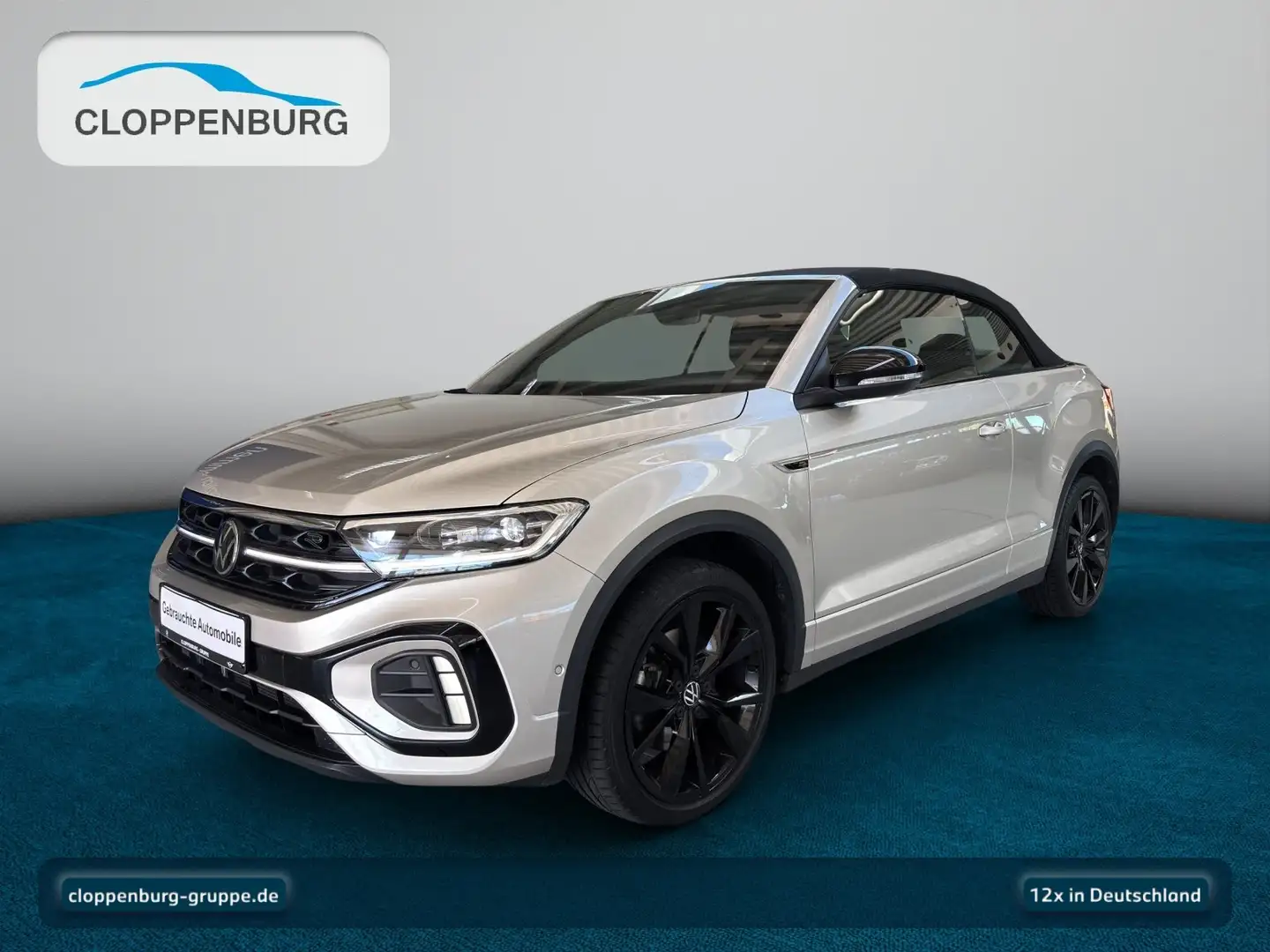 Volkswagen T-Roc R-Line AHK+StHz+Navi+ACC+SHZ+KeyGO+Fernl.Ass+LED Grau - 1