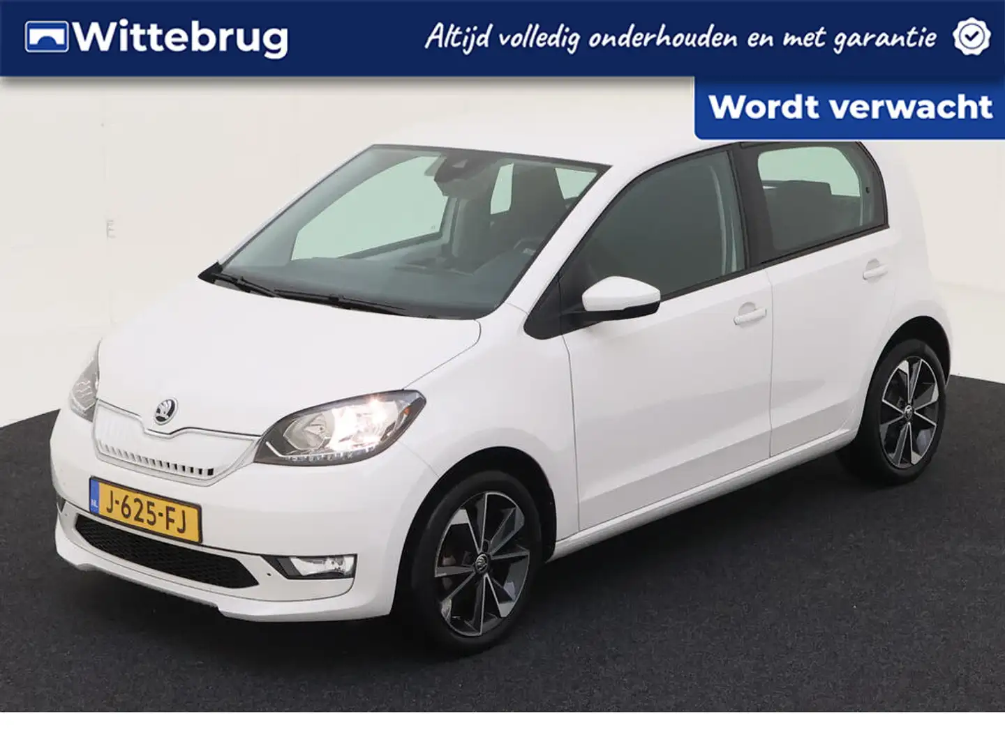 Skoda Citigo e-iV EV 83pk Style / Clima / LM 15 inch Wit - 1