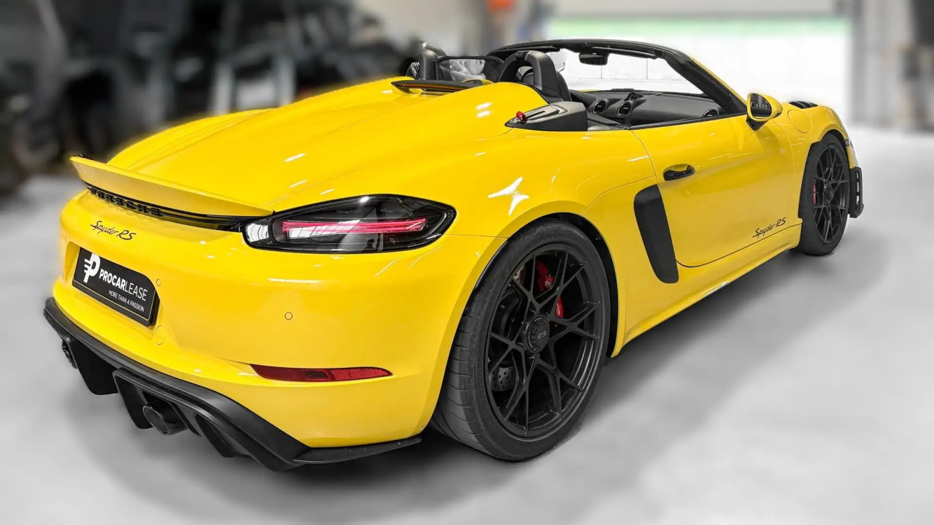 Porsche Boxster Spyder 718 RS PDK Garantie Porsche 11/26 Galben - 1