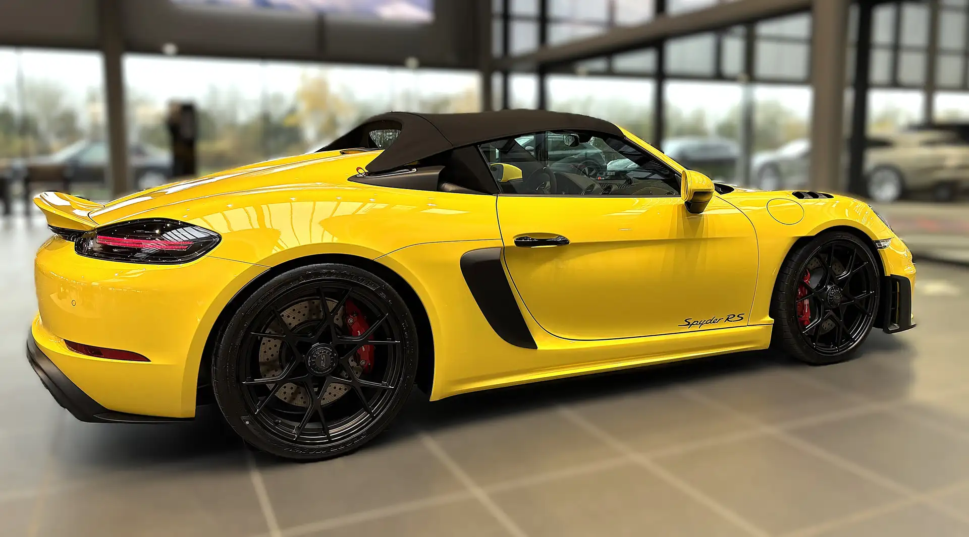 Porsche Boxster Spyder 718 RS PDK Garantie Porsche 11/26 Jaune - 1