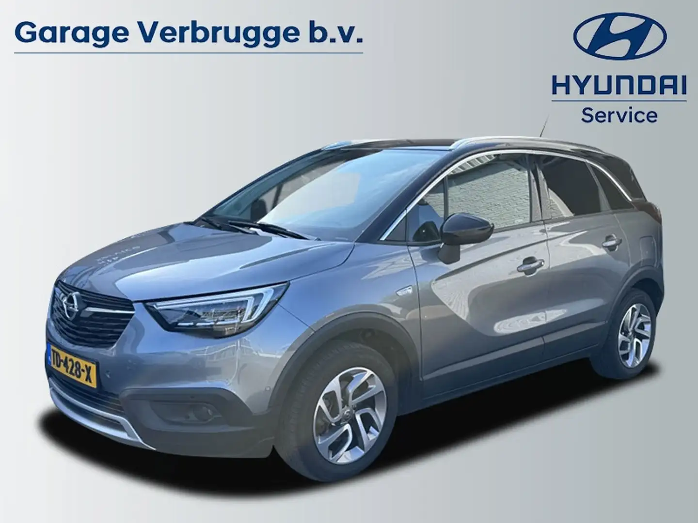 Opel Crossland X 1.2 T. Innovation 110PK | Trekhaak afneembaar | 1e Grijs - 1