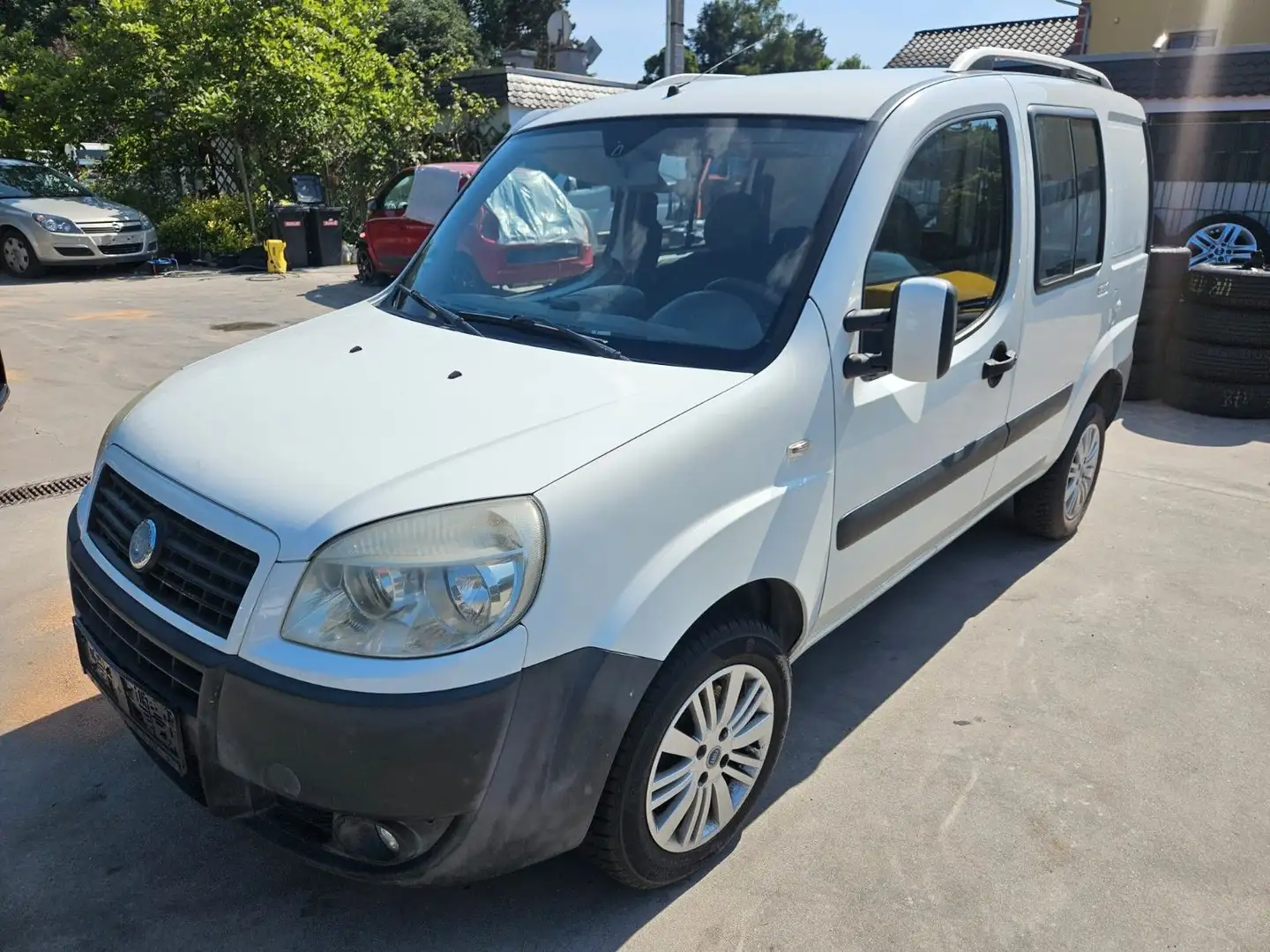 Fiat Doblo Doblò 1.3 JTD DPF SX Panorama Kasten Blanc - 1