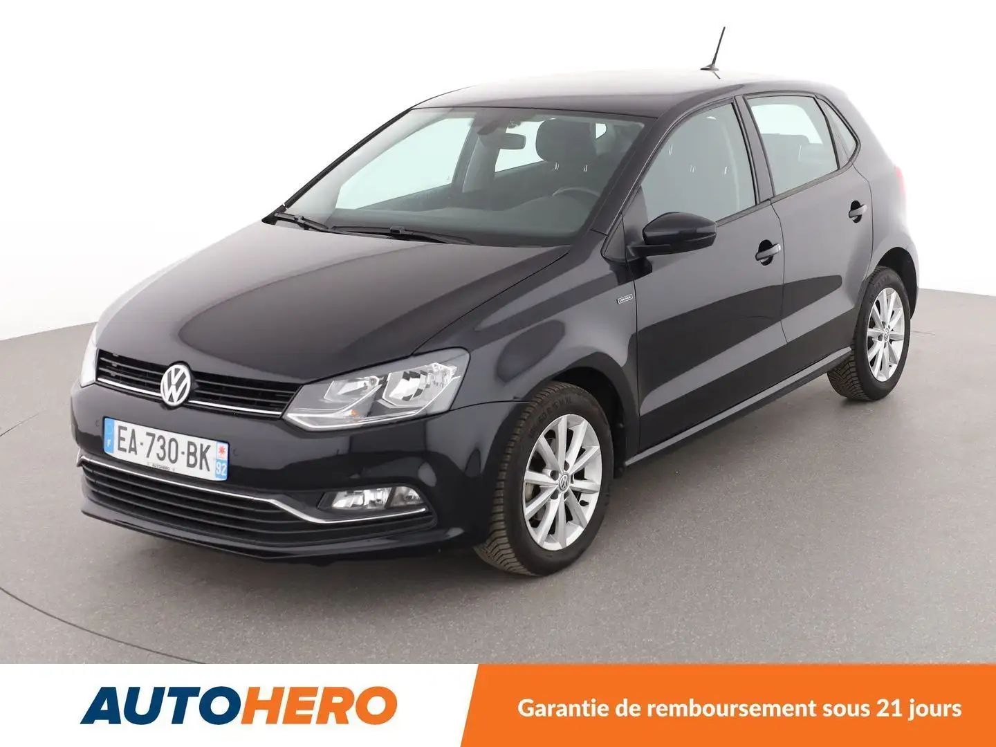 Volkswagen Polo 1.2 TSI BlueMotion Tech Lounge DSG7 Noir - 1