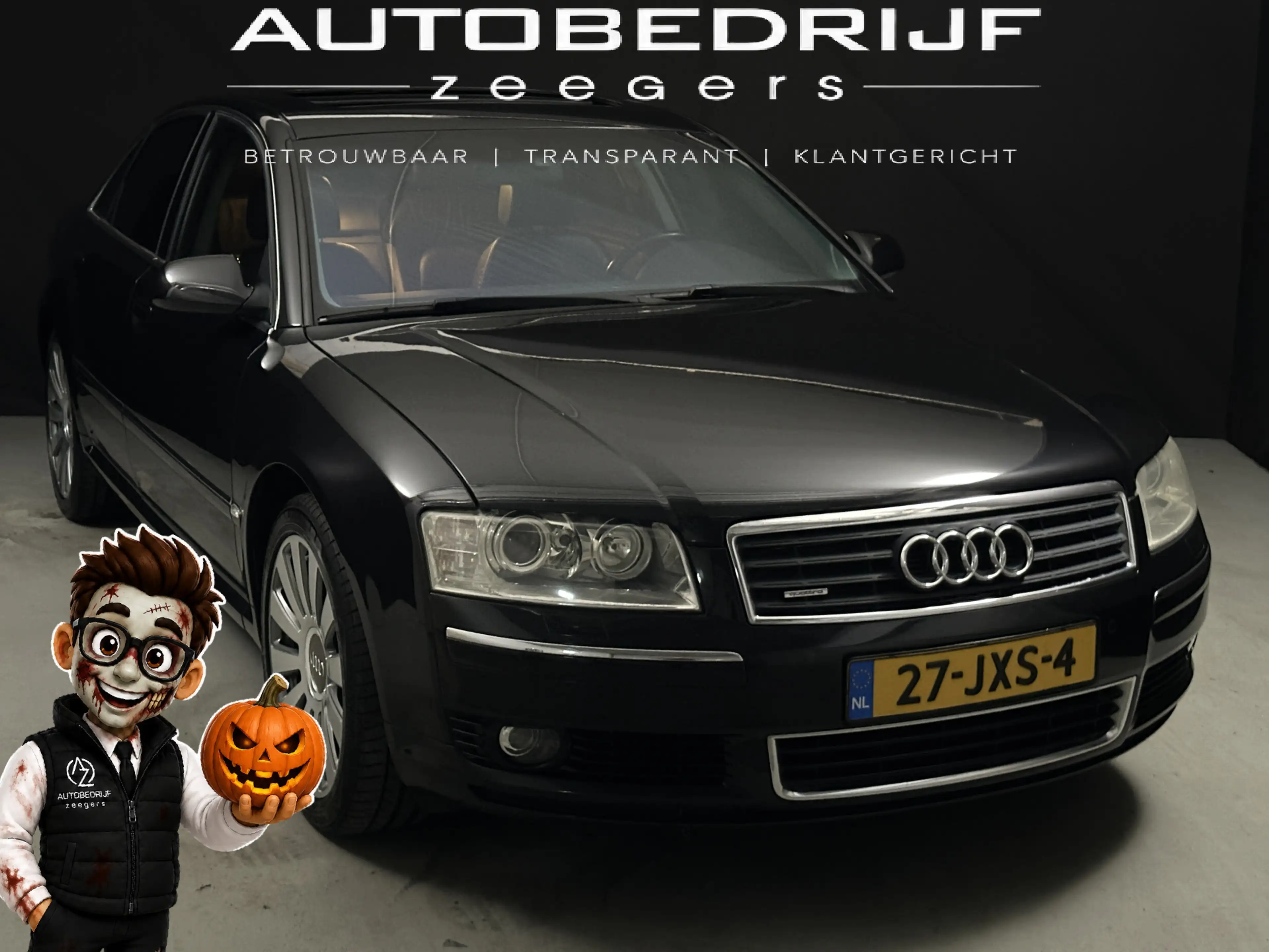 Audi A8 3.7 *8 Cilinder*Quattro*Leer*Vol !!Gereviseerde Ba