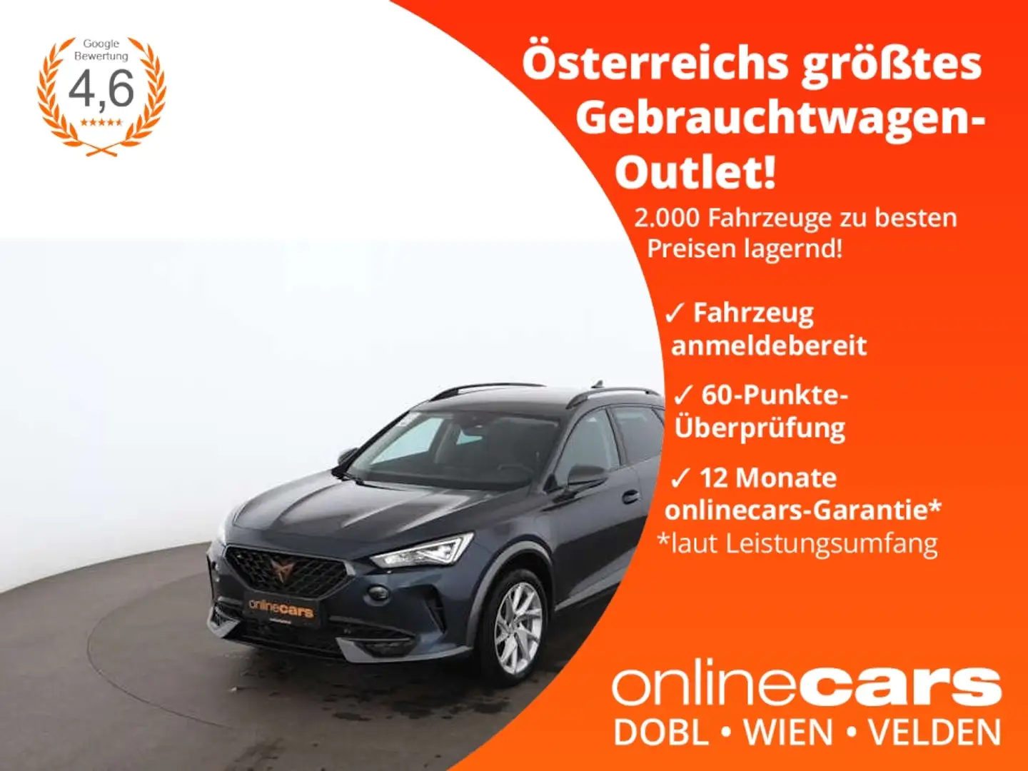CUPRA Formentor 1.4 eHybrid PHEV 150/204 Aut LED AHK Grau - 1