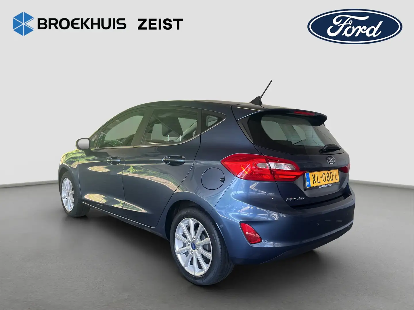 Ford Fiesta 1.0 EcoBoost Titanium | Dealer o.h. | Adaptieve cr Bleu - 2