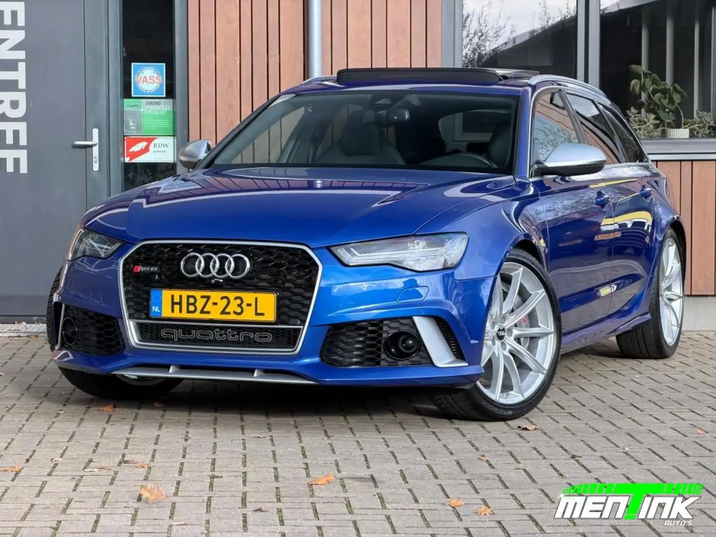 Audi RS6 4.0 TFSI RS6 perf. pano keramisch Audi exclusive A Blauw - 1