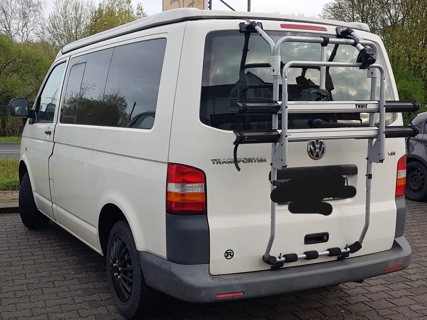 Volkswagen T5 Caravelle Wohnmobil mit Aufstelldach Blanc - 2