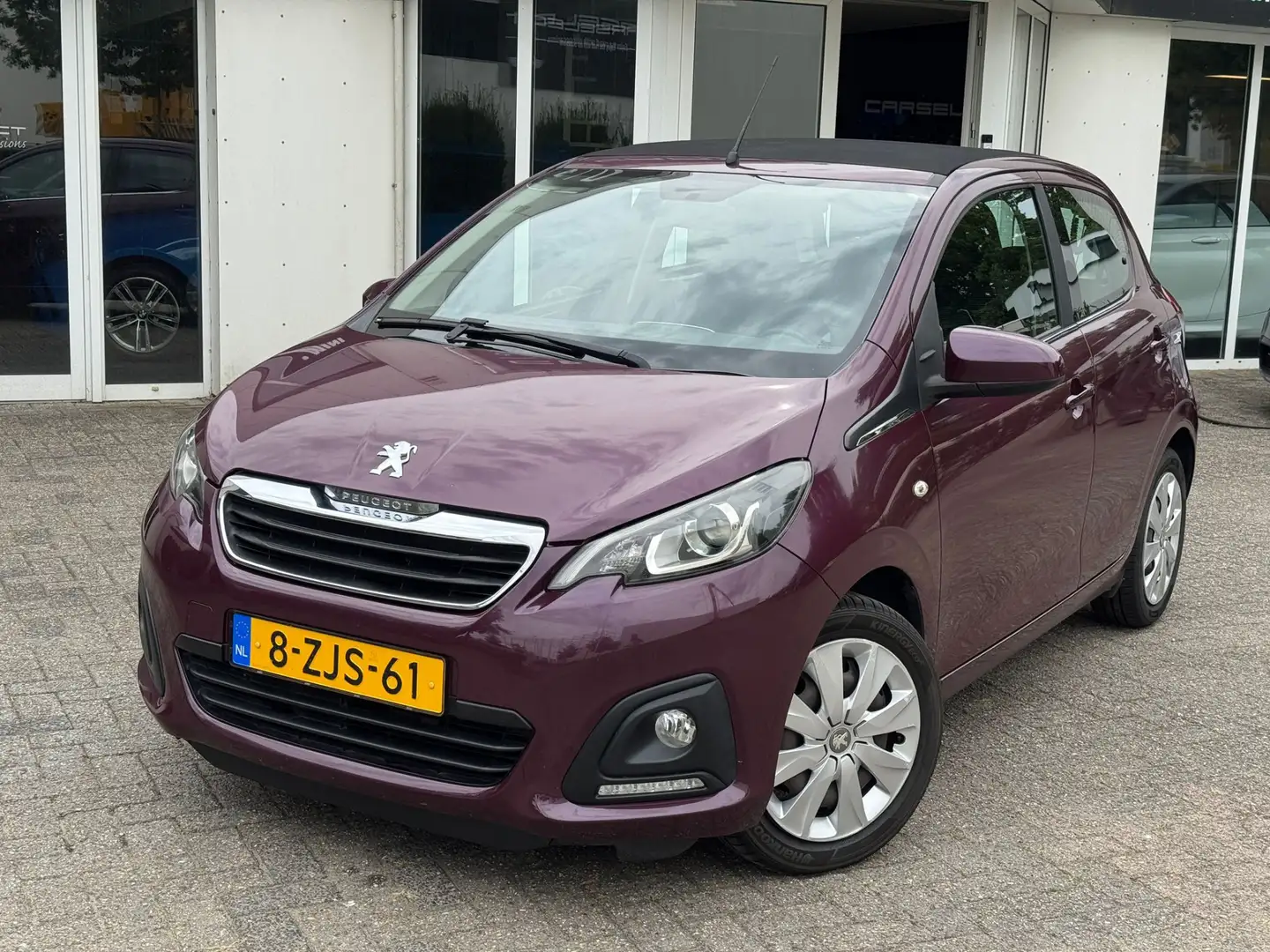 Peugeot 108 1.0 VTi Active Top Een proefrit levert het bewijs. Mauve - 1