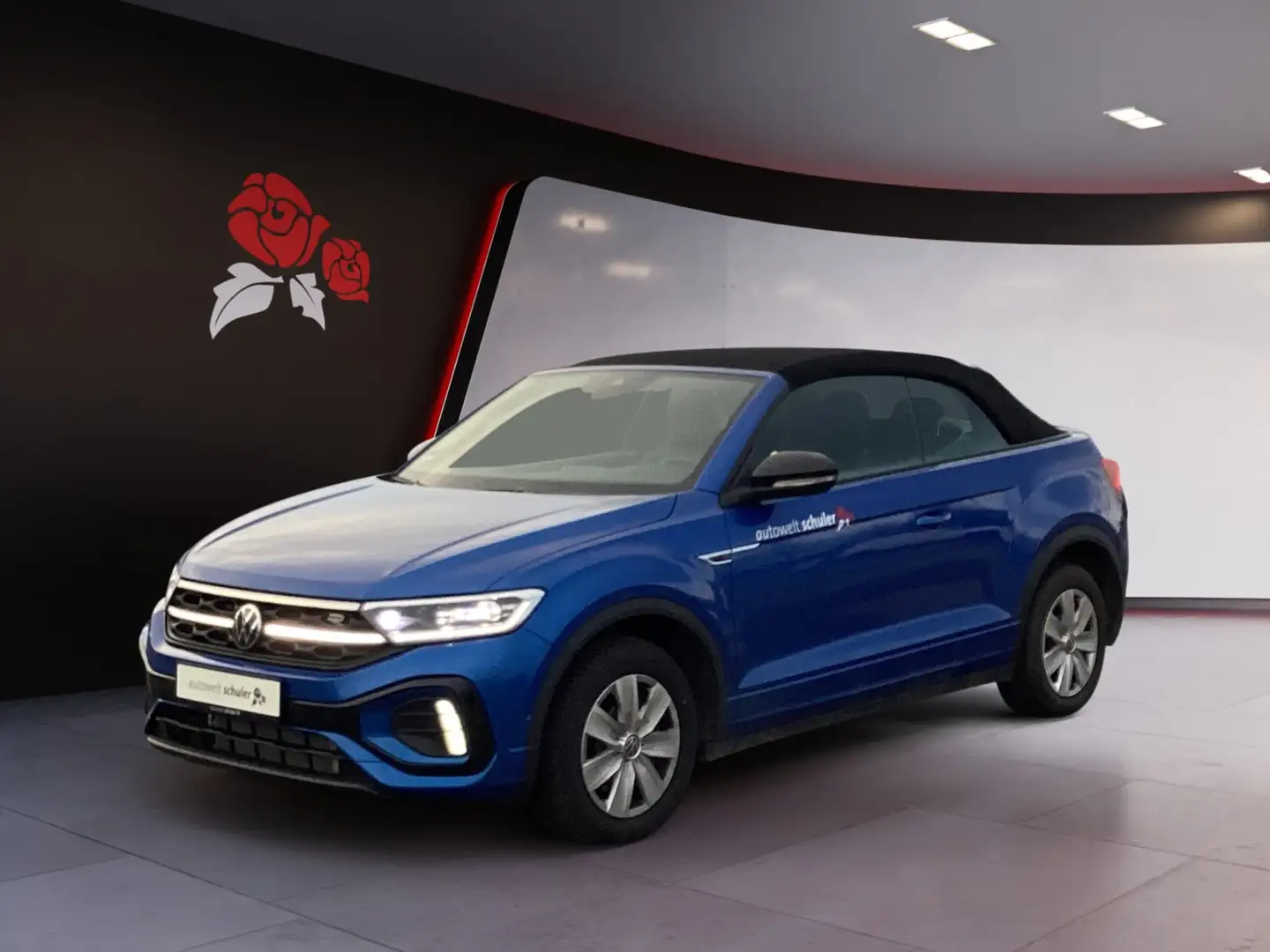 Volkswagen T-Roc Cabriolet 1,5 TSI DSG R-Line AHK Blau - 2